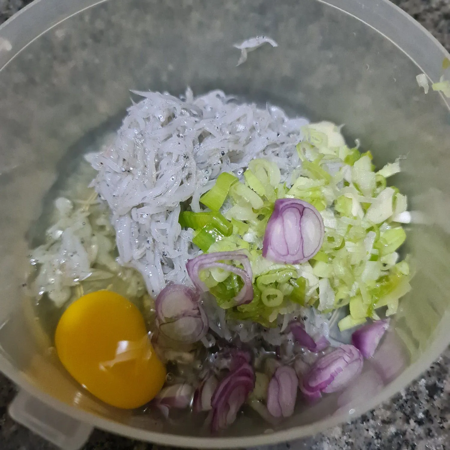 Step 4 Teri Nasi Goreng Telur