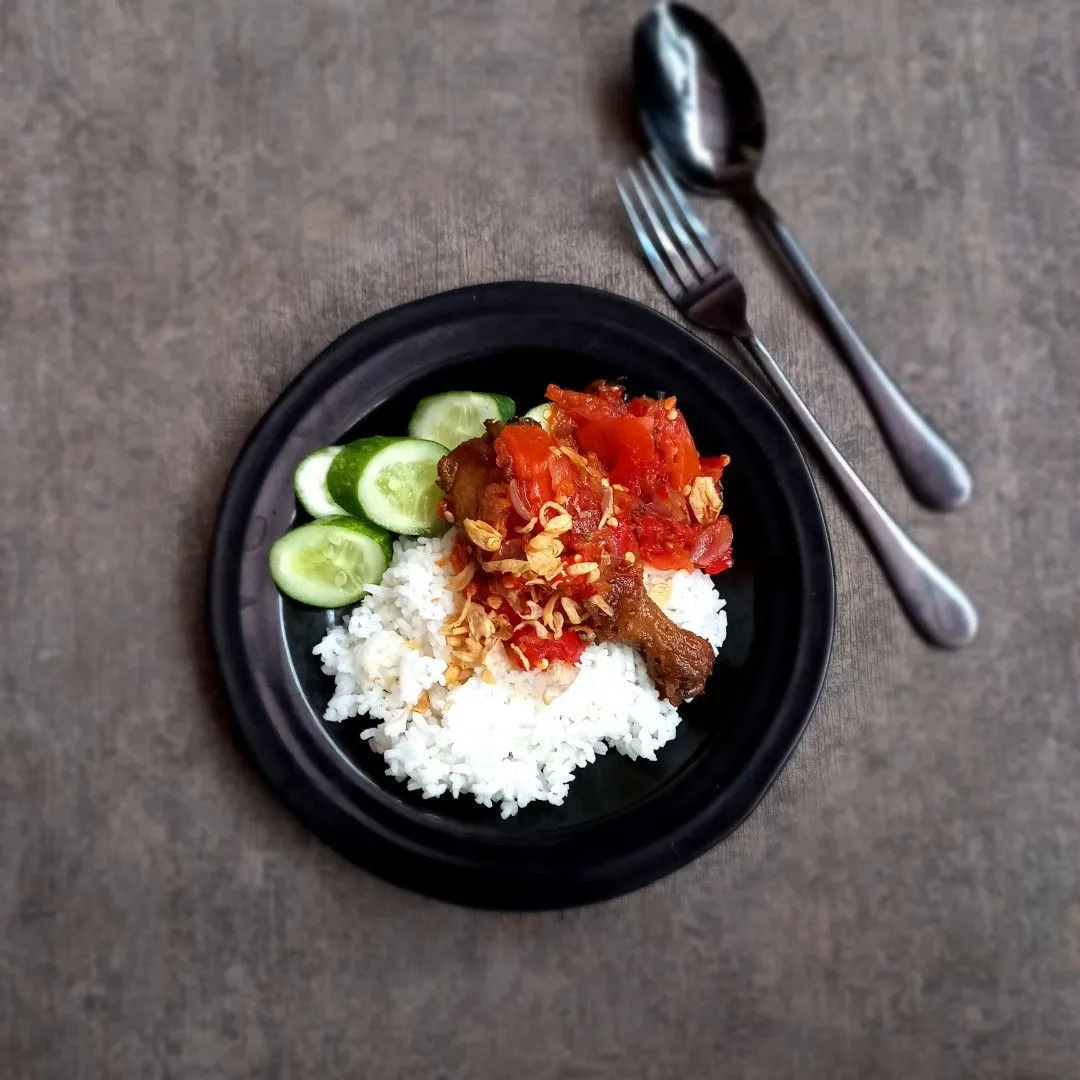 Step 6 Ayam Sambal Pecak