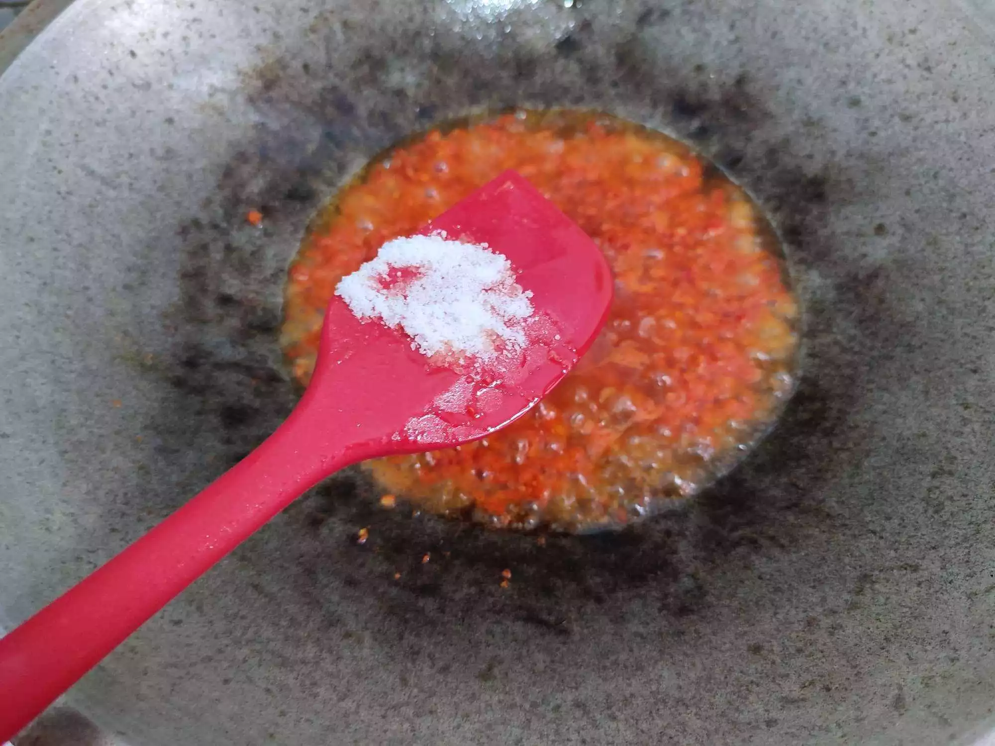 Step 6 Kentang Balado