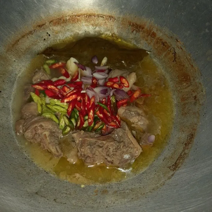 Step 4 Asem-Asem Ayam Kampung
