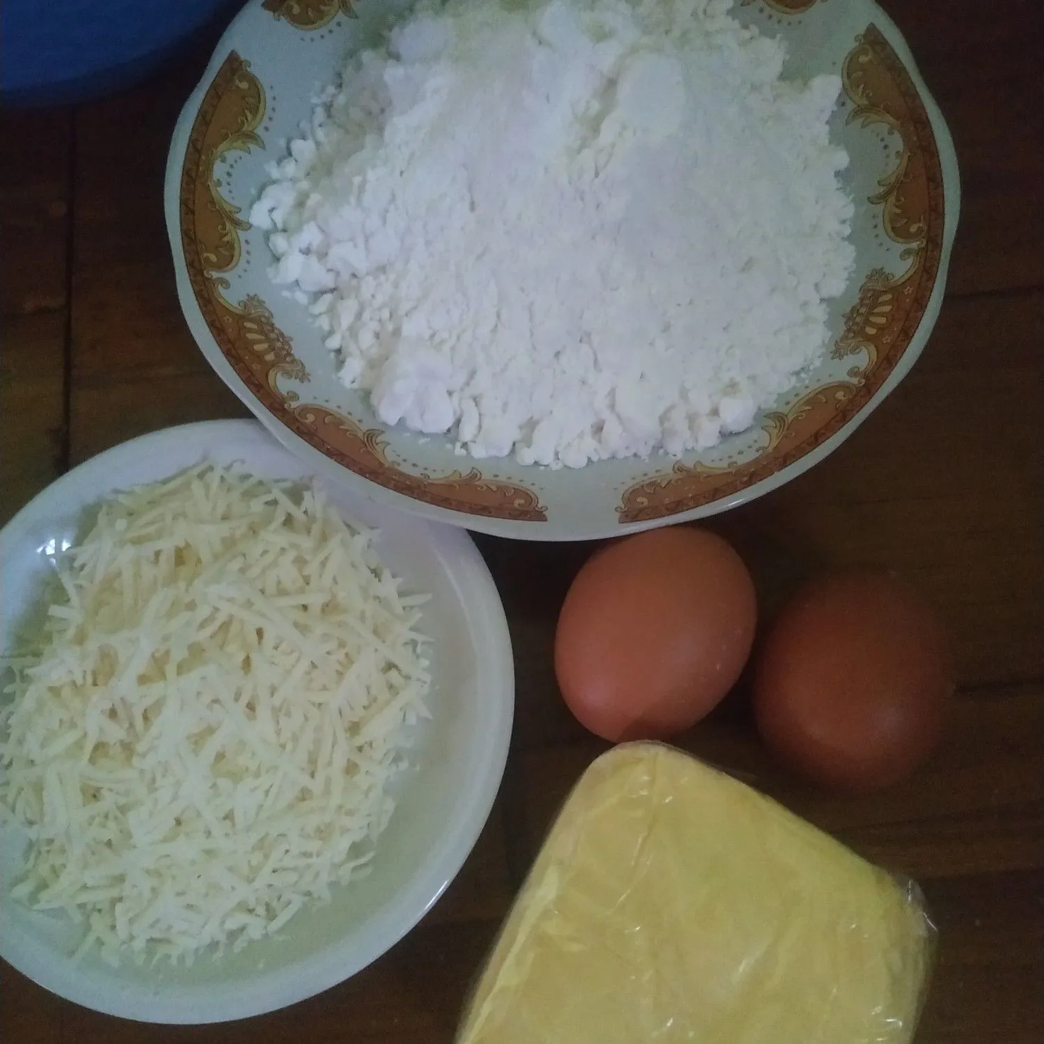 Step 1 Stik Telur Gabus
