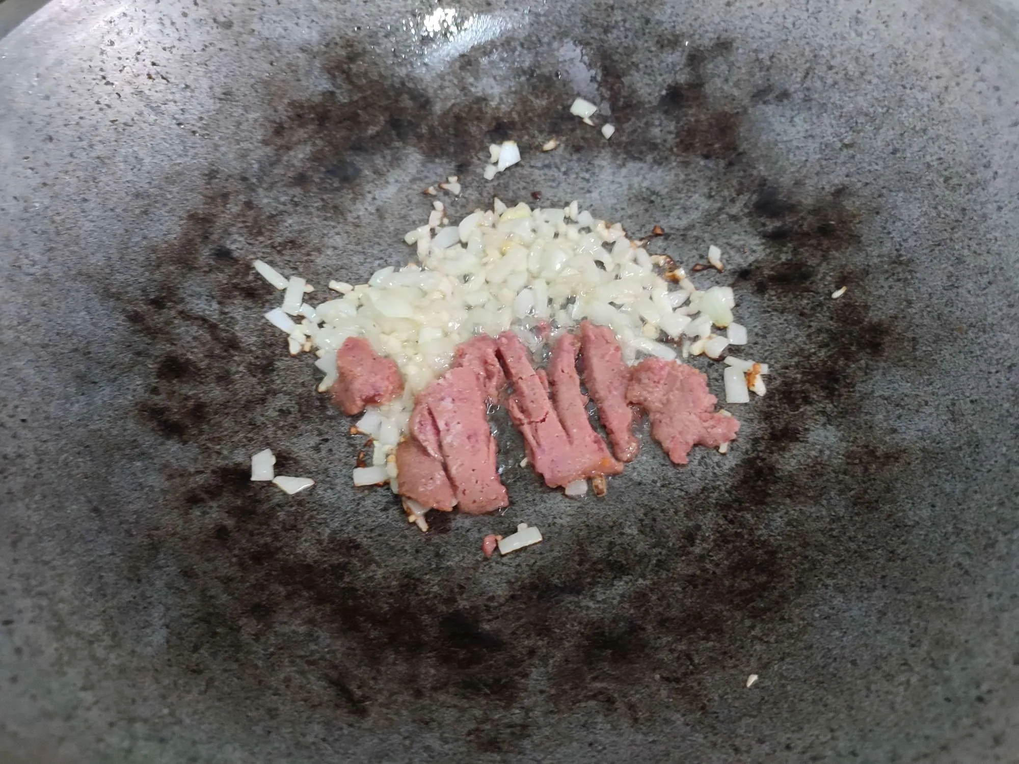 Step 4 Aglio e Olio Kornet