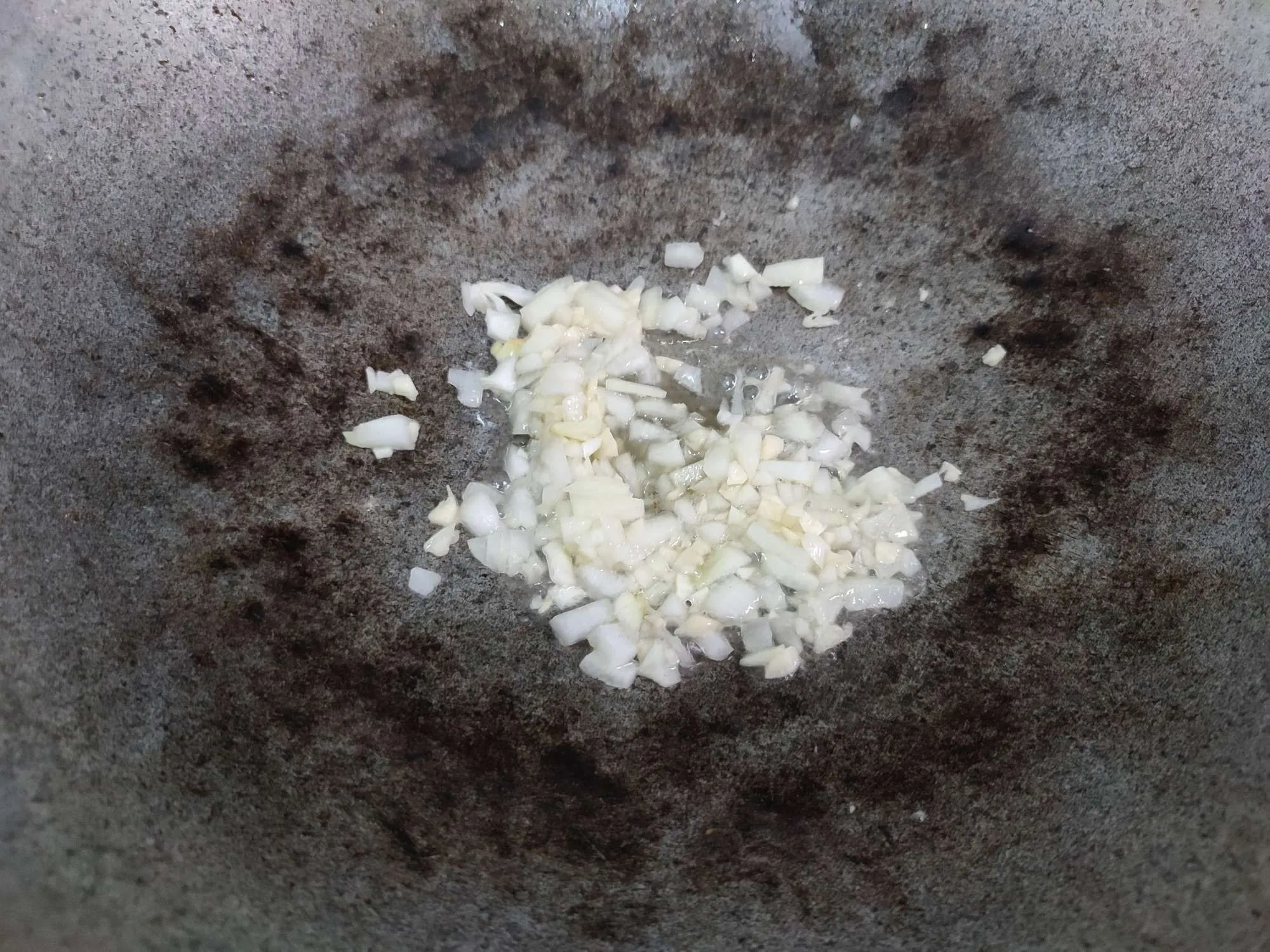 Step 3 Aglio e Olio Kornet