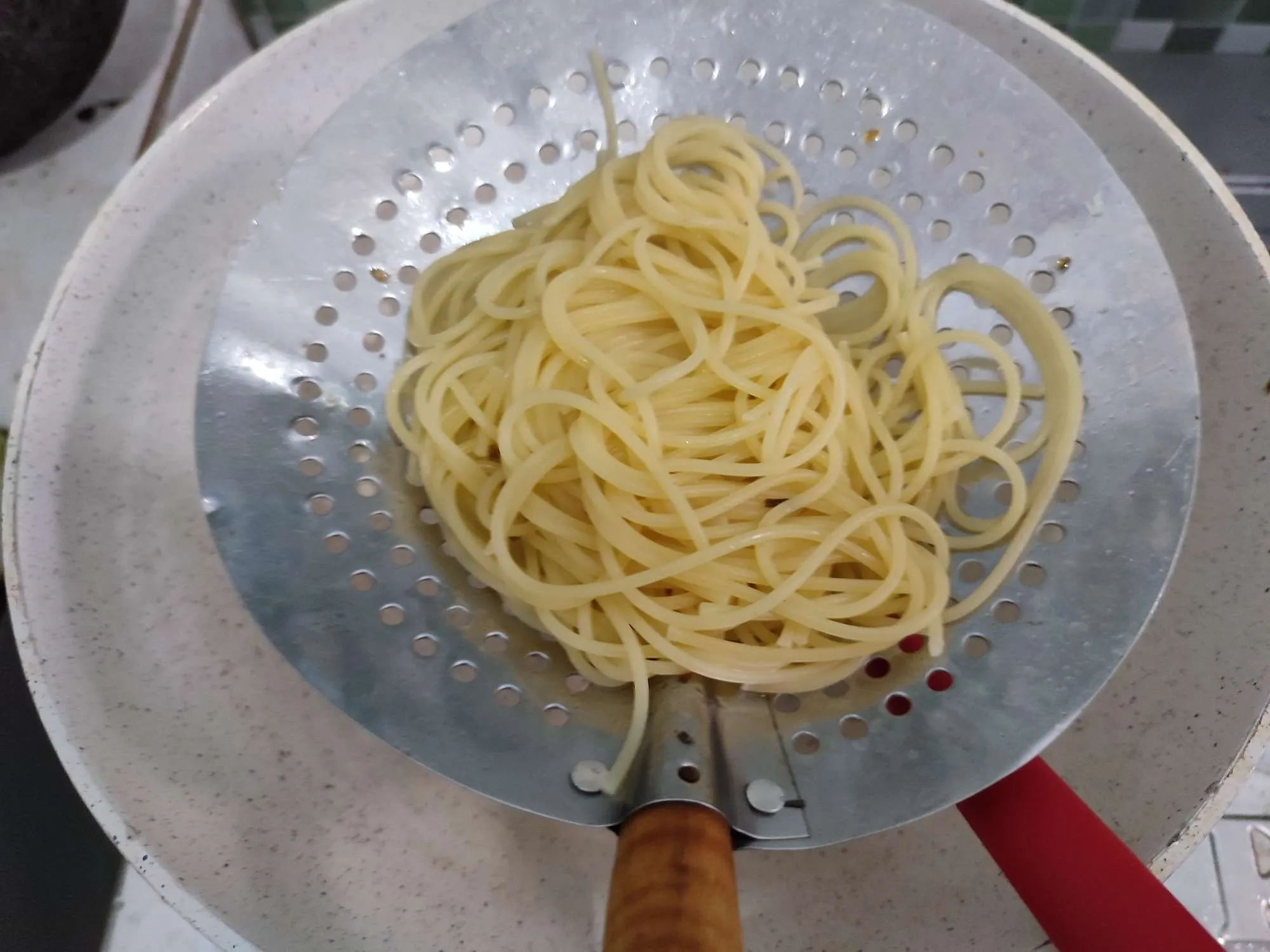 Step 2 Aglio e Olio Kornet
