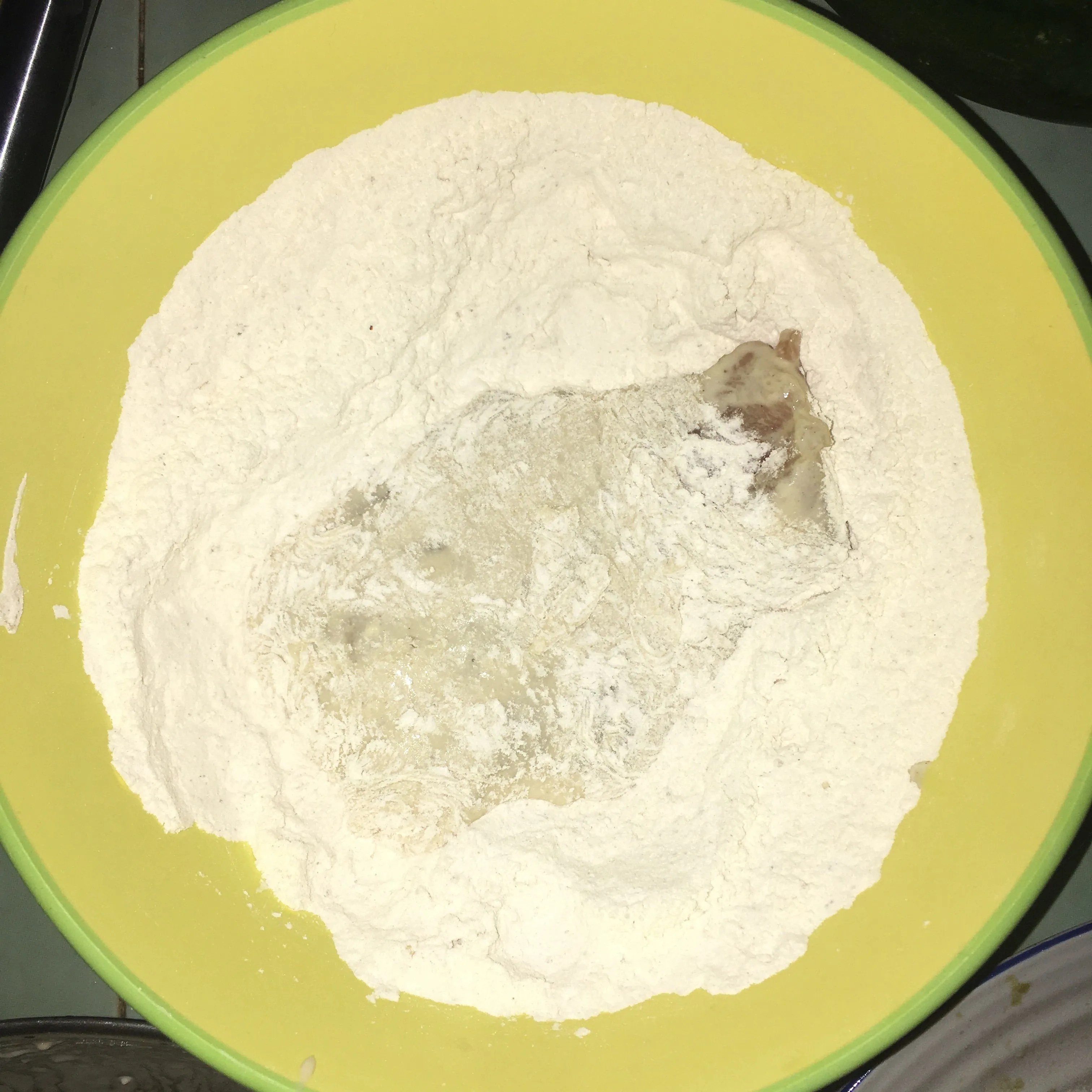 Step 6 Ayam Krispi Sambal Bawang Mozzarella
