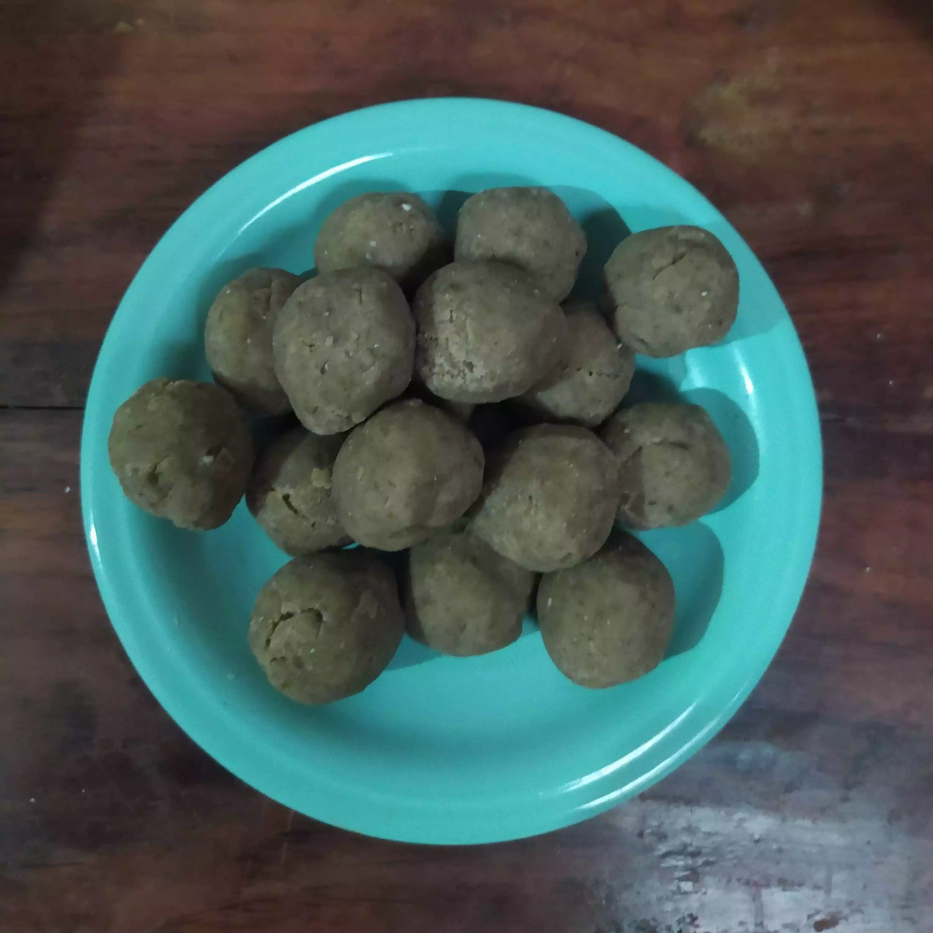 Step 4 Onde-Onde Kumbu Kacang Hijau