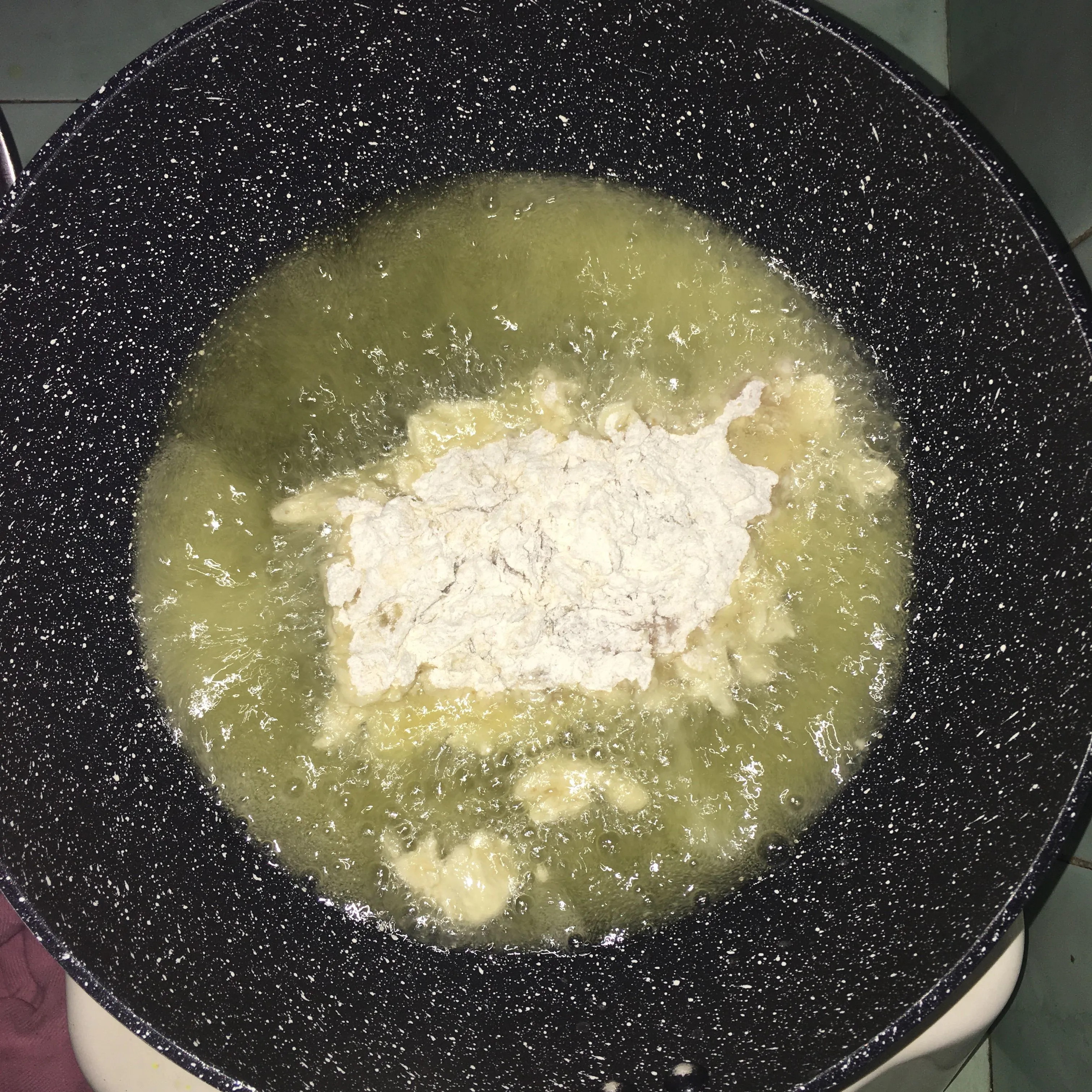 Step 7 Ayam Krispi Sambal Bawang Mozzarella