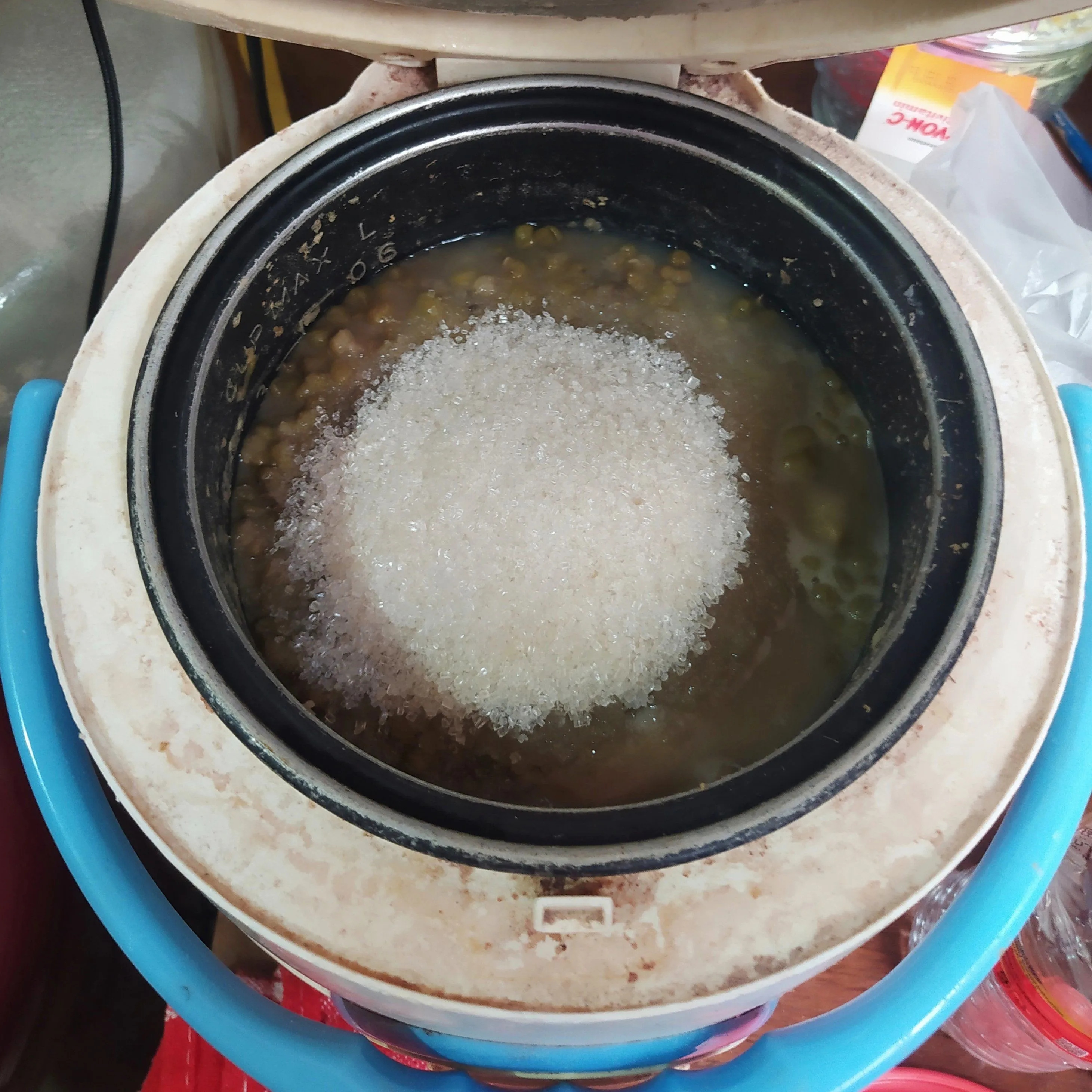 Step 5 Bubur Kacang Hijau Magic Com