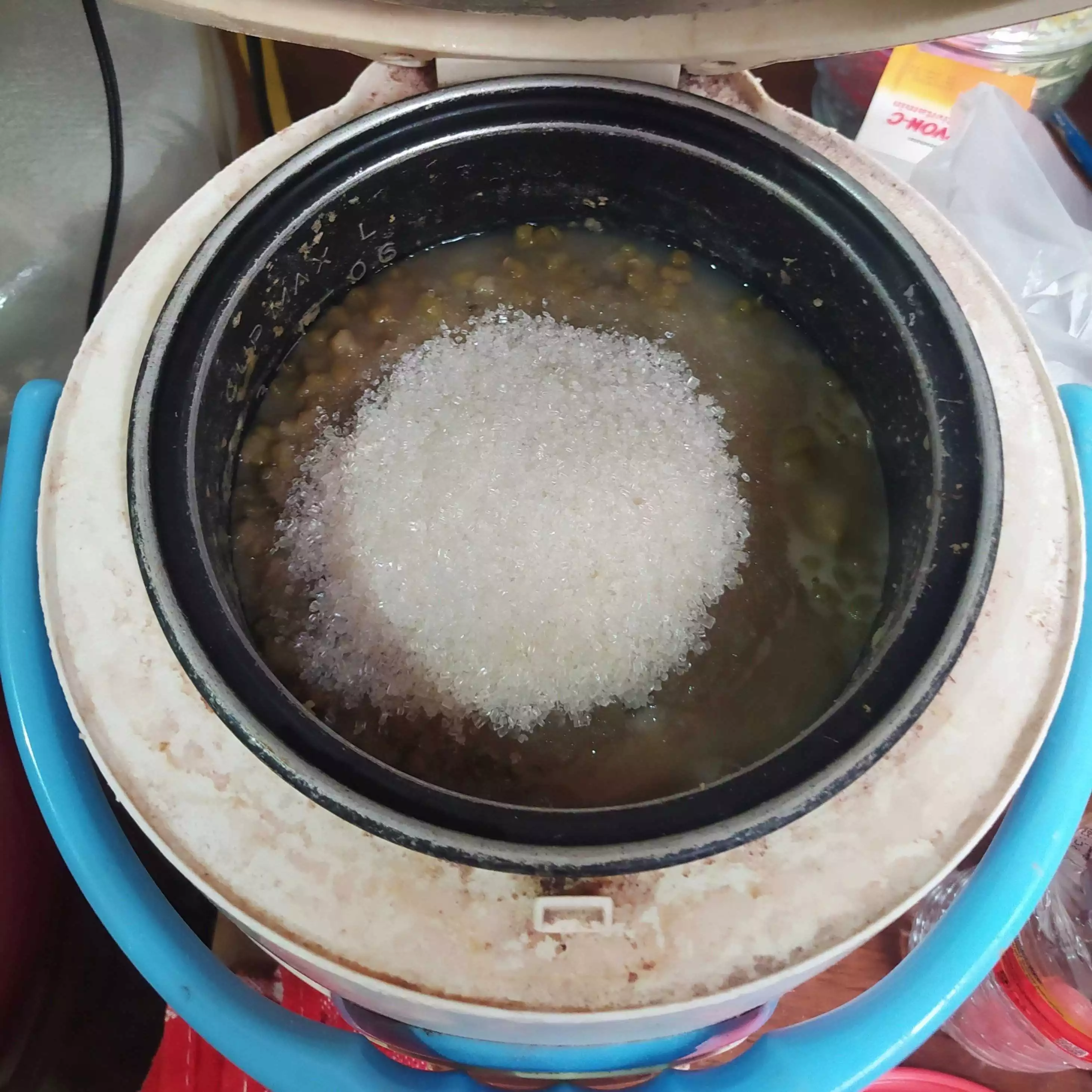Step 5 Bubur Kacang Hijau Magic Com