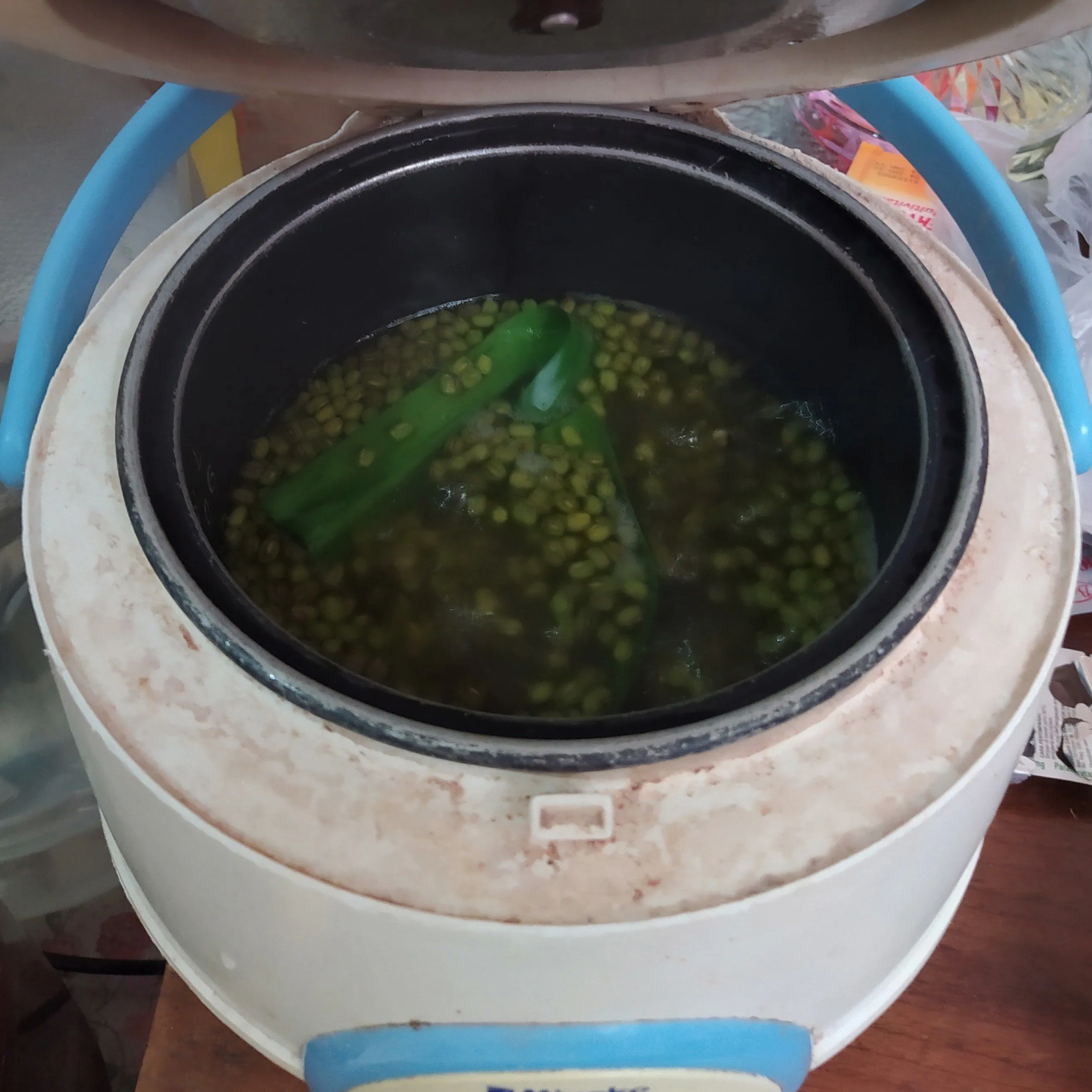 Step 3 Bubur Kacang Hijau Magic Com
