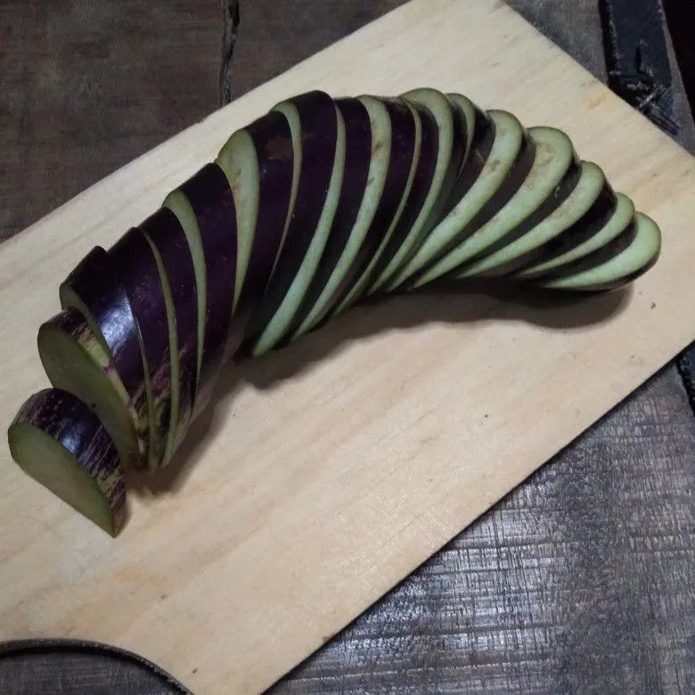 Step 1 Terong Goreng Tepung