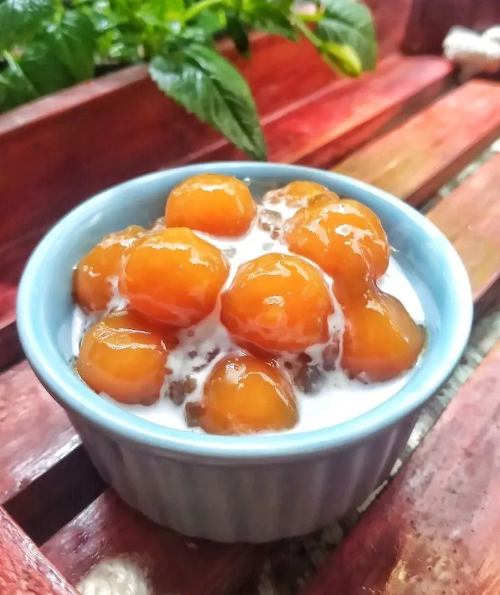 Step 6 Bubur Candil Ubi