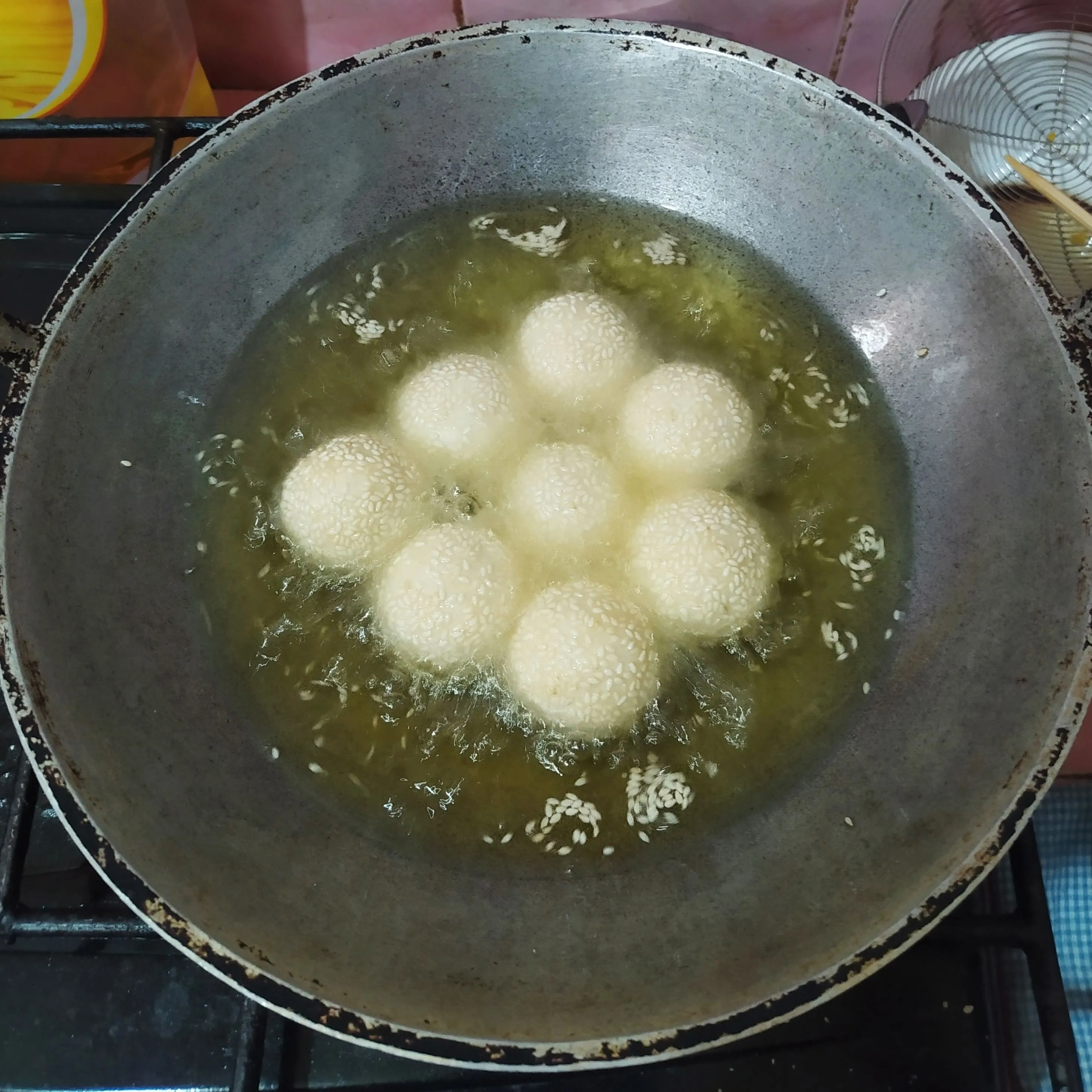 Step 8 Onde-Onde Kumbu Kacang Hijau