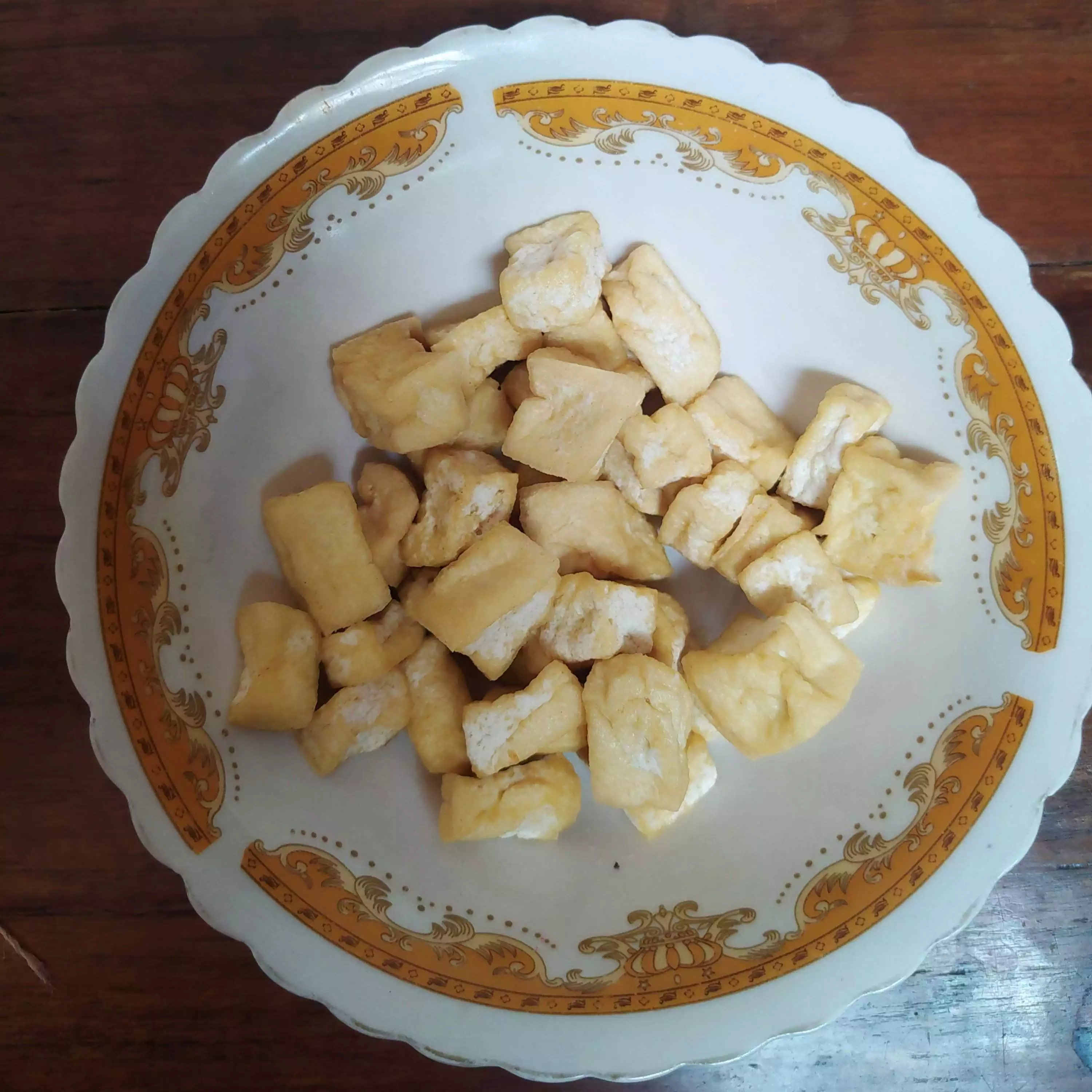 Step 1 Sayur Tahu Kacang Panjang