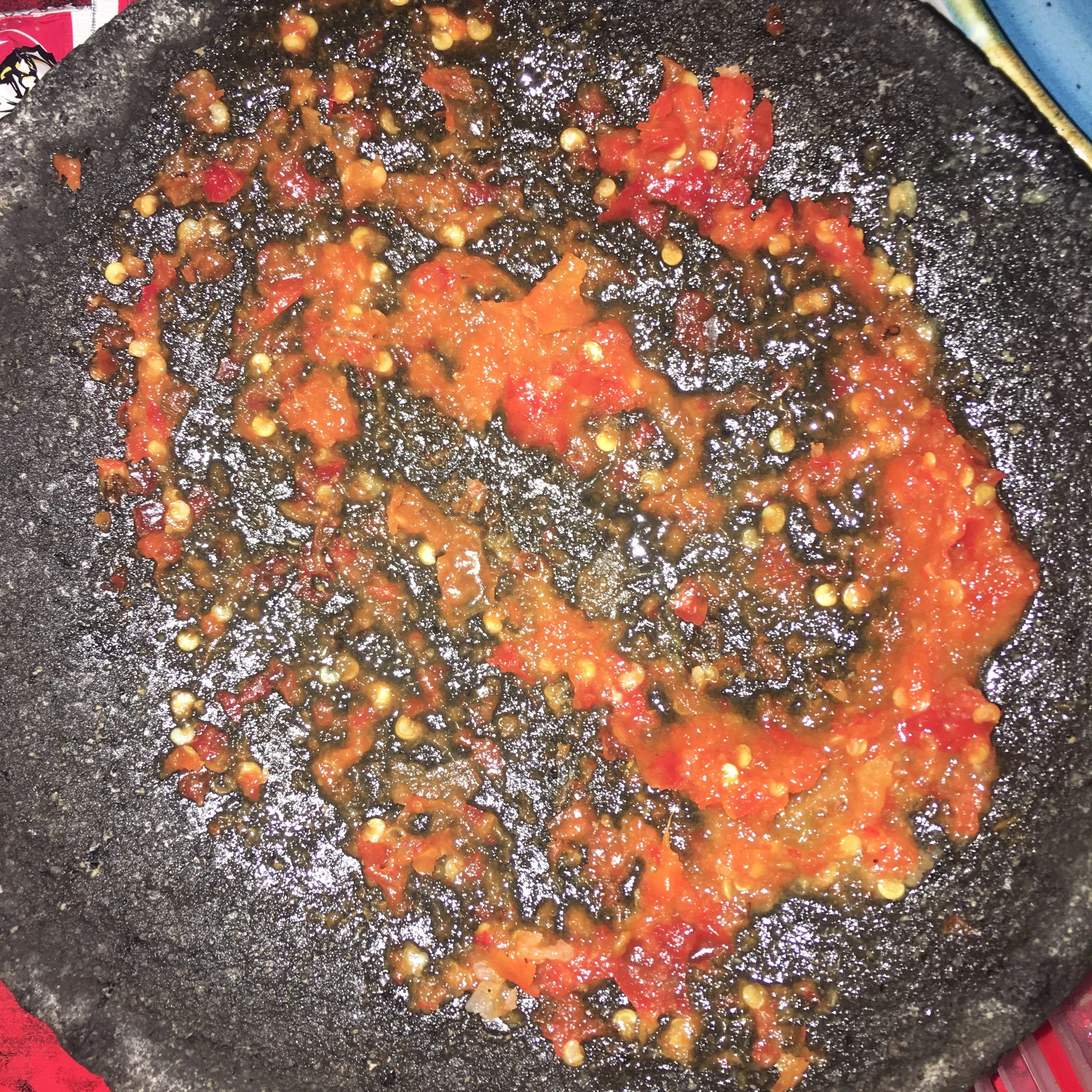 Step 8 Ayam Krispi Sambal Bawang Mozzarella
