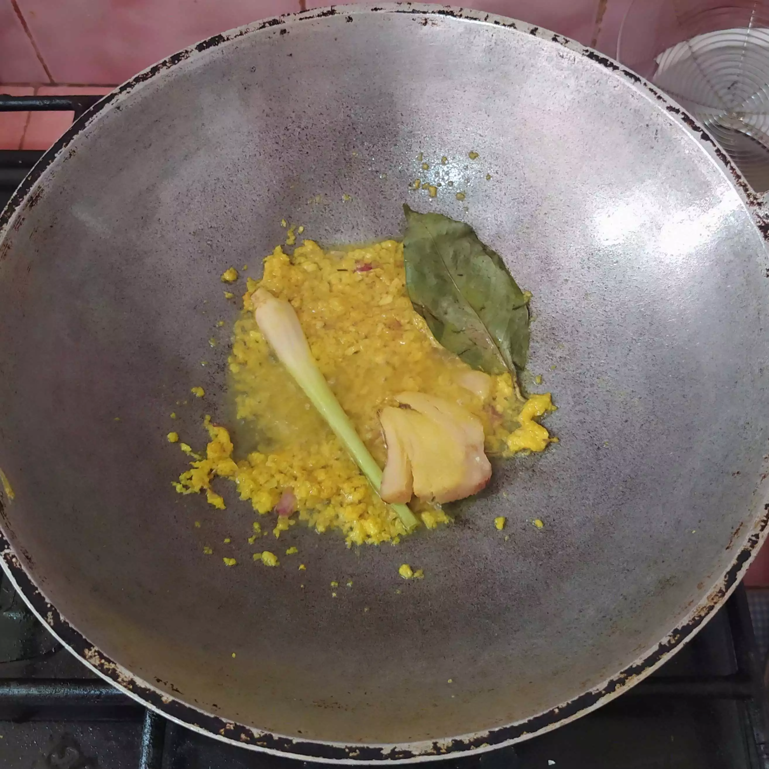Step 2 Sayur Tahu Kacang Panjang