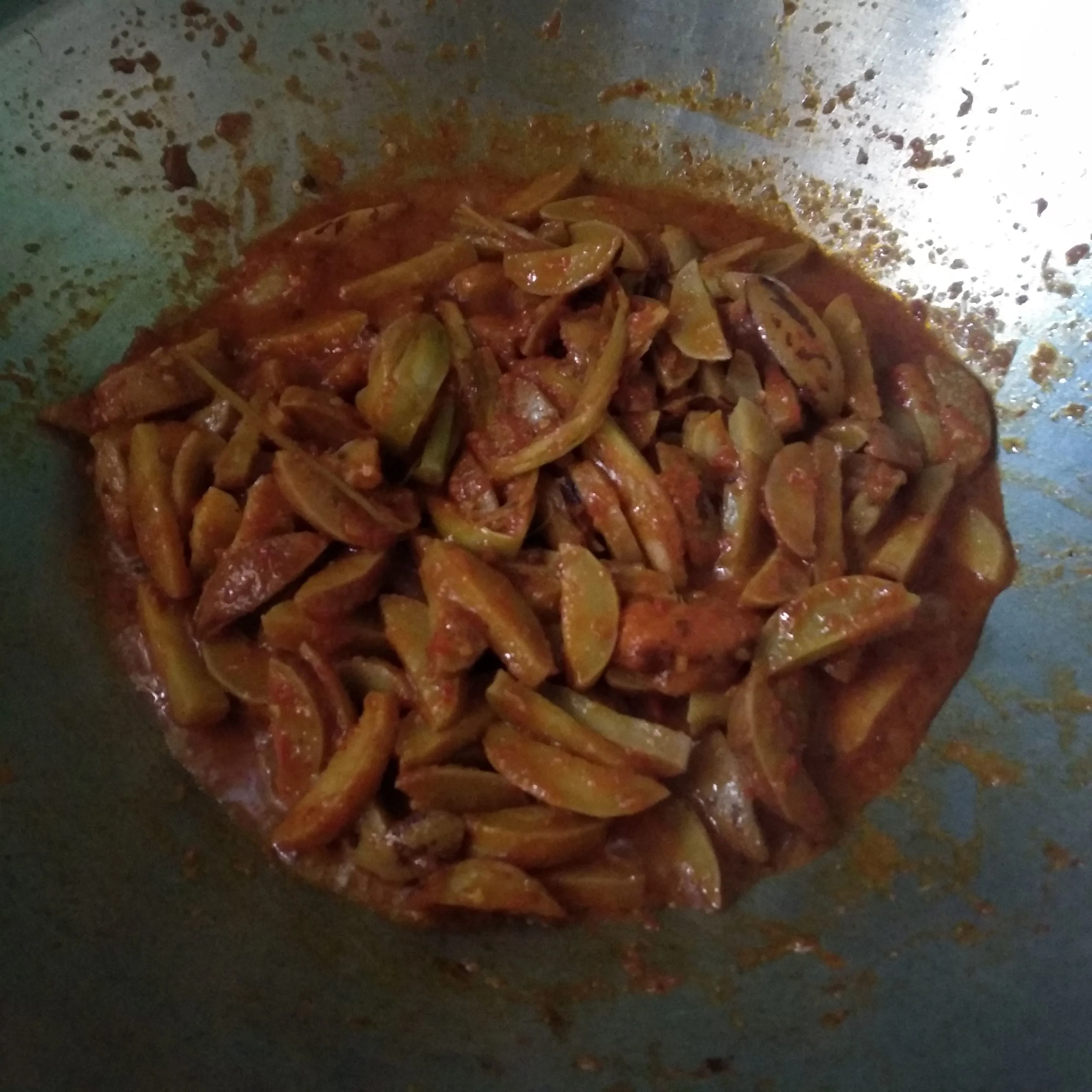 Step 5 Jengkol Goreng Balado