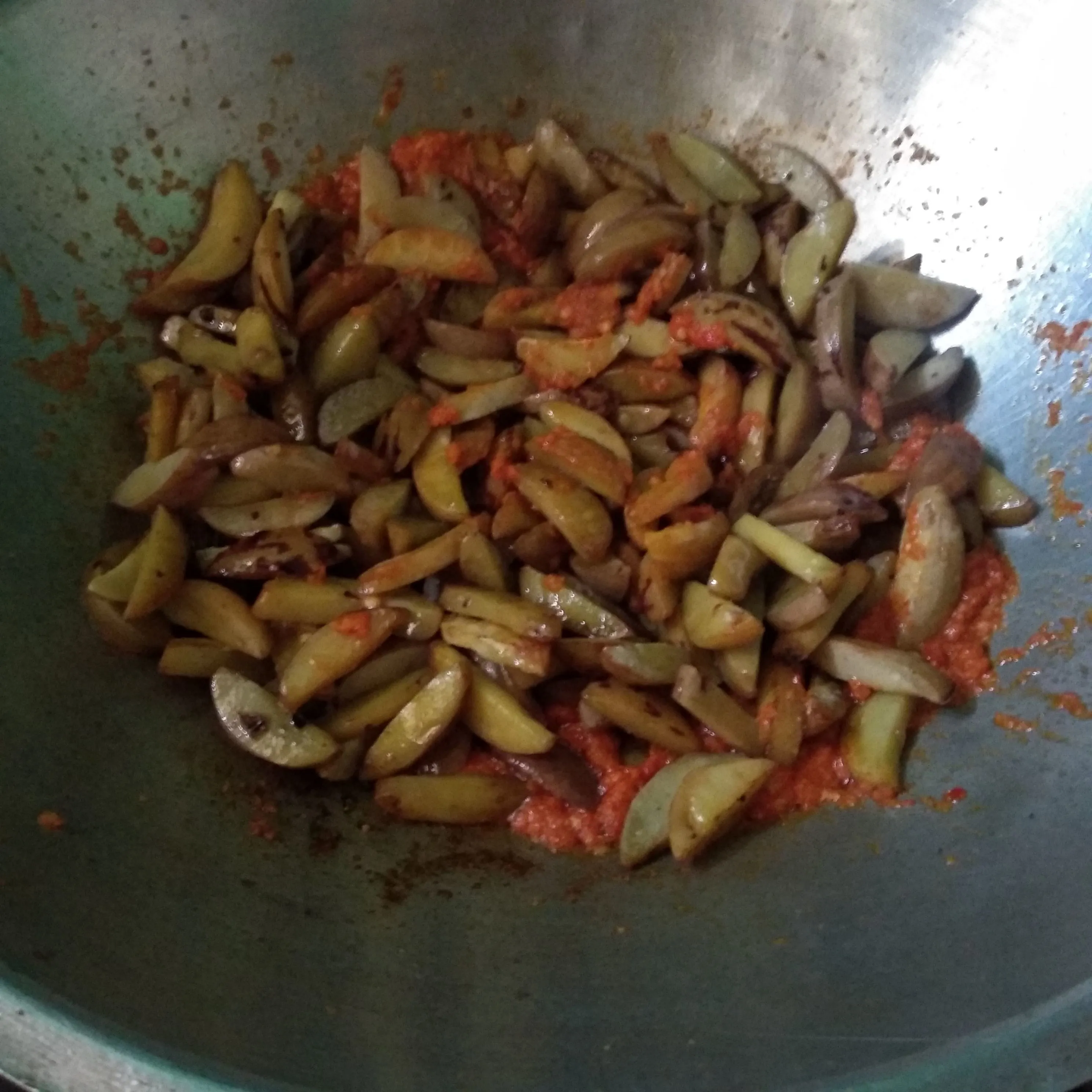 Step 3 Jengkol Goreng Balado