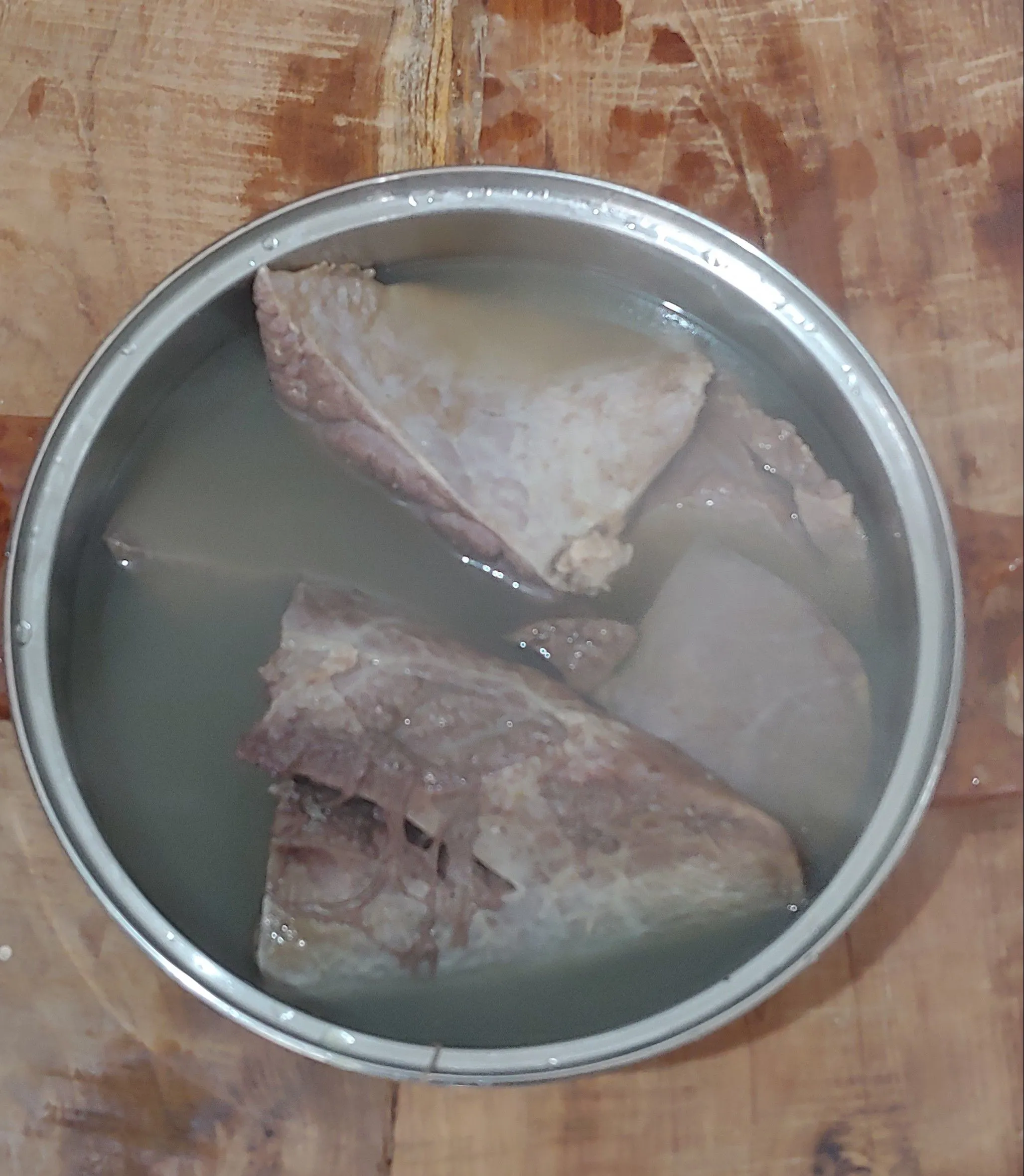Step 1 Paru Sapi Balado