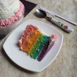 Rainbow Cake Kukus