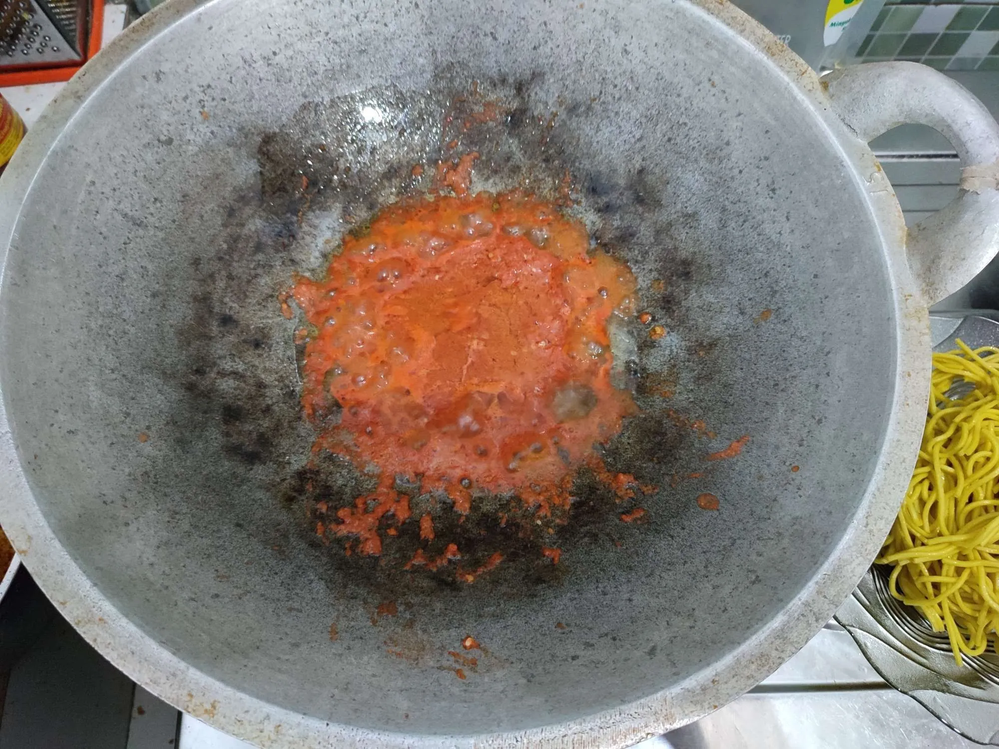 Step 2 Mie Goreng Padang