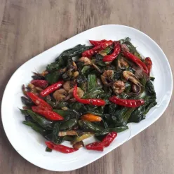Tumis Genjer Udang
