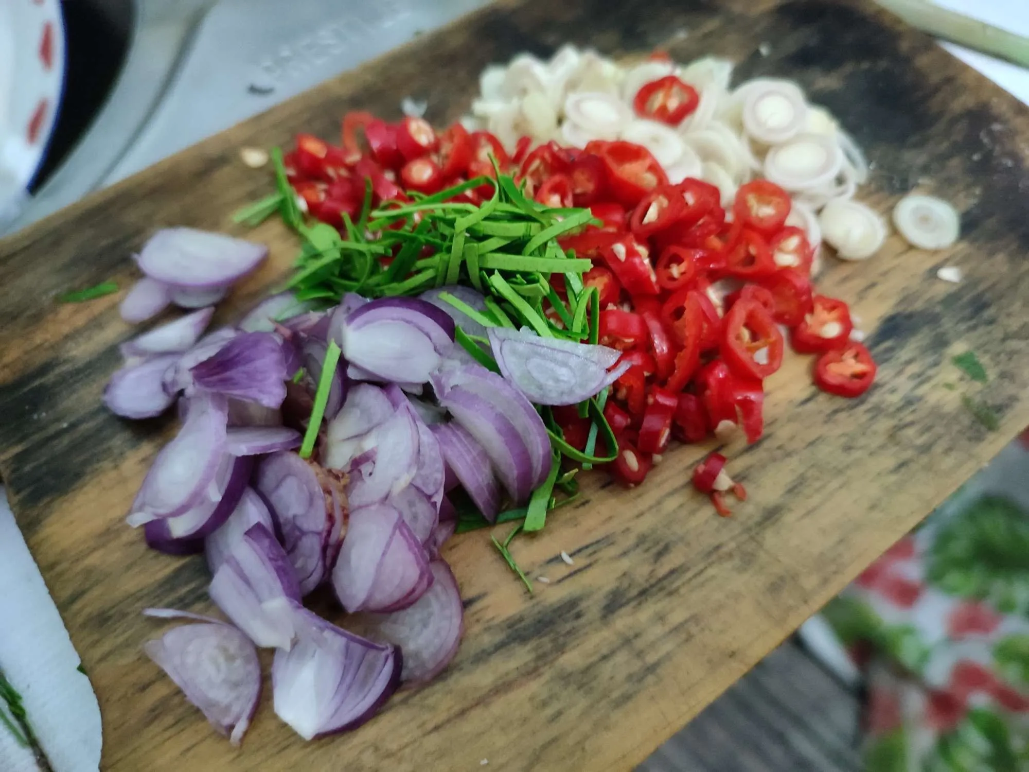 Step 4 Gurame Bakar Sambal Matah