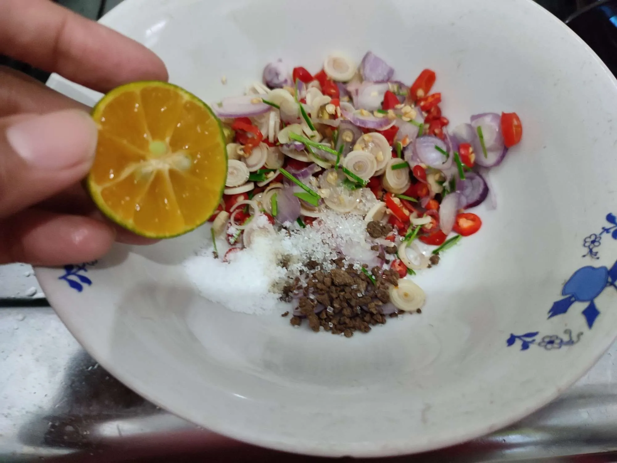 Step 5 Gurame Bakar Sambal Matah