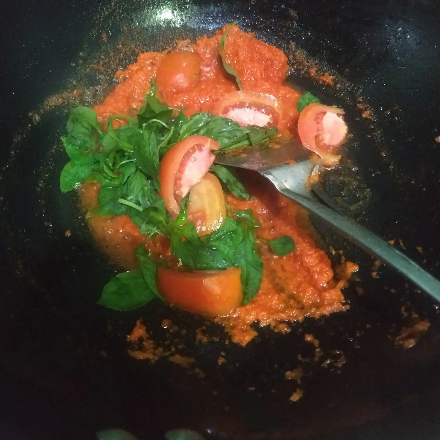 Step 4 Lele Masak Kemangi
