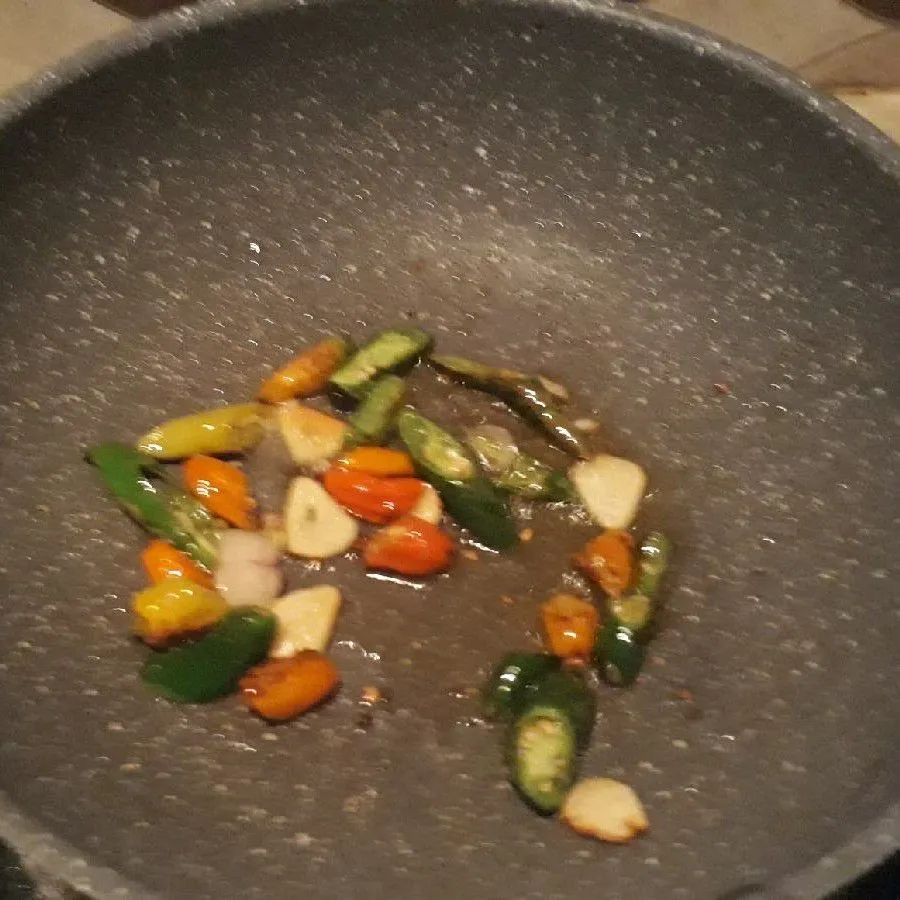 Step 1 Tumis Genjer Udang
