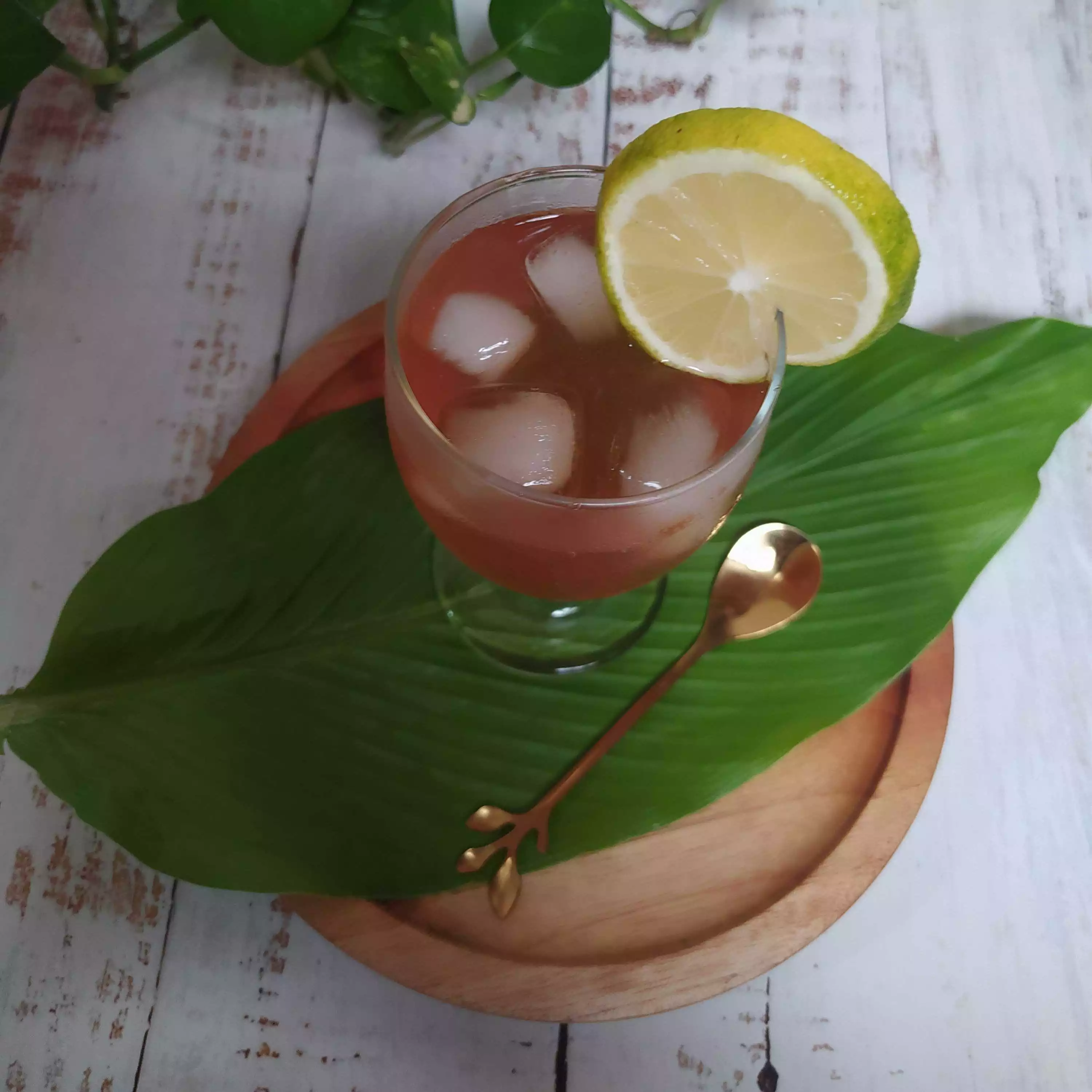 Step 5 Ice Lemon Tea
