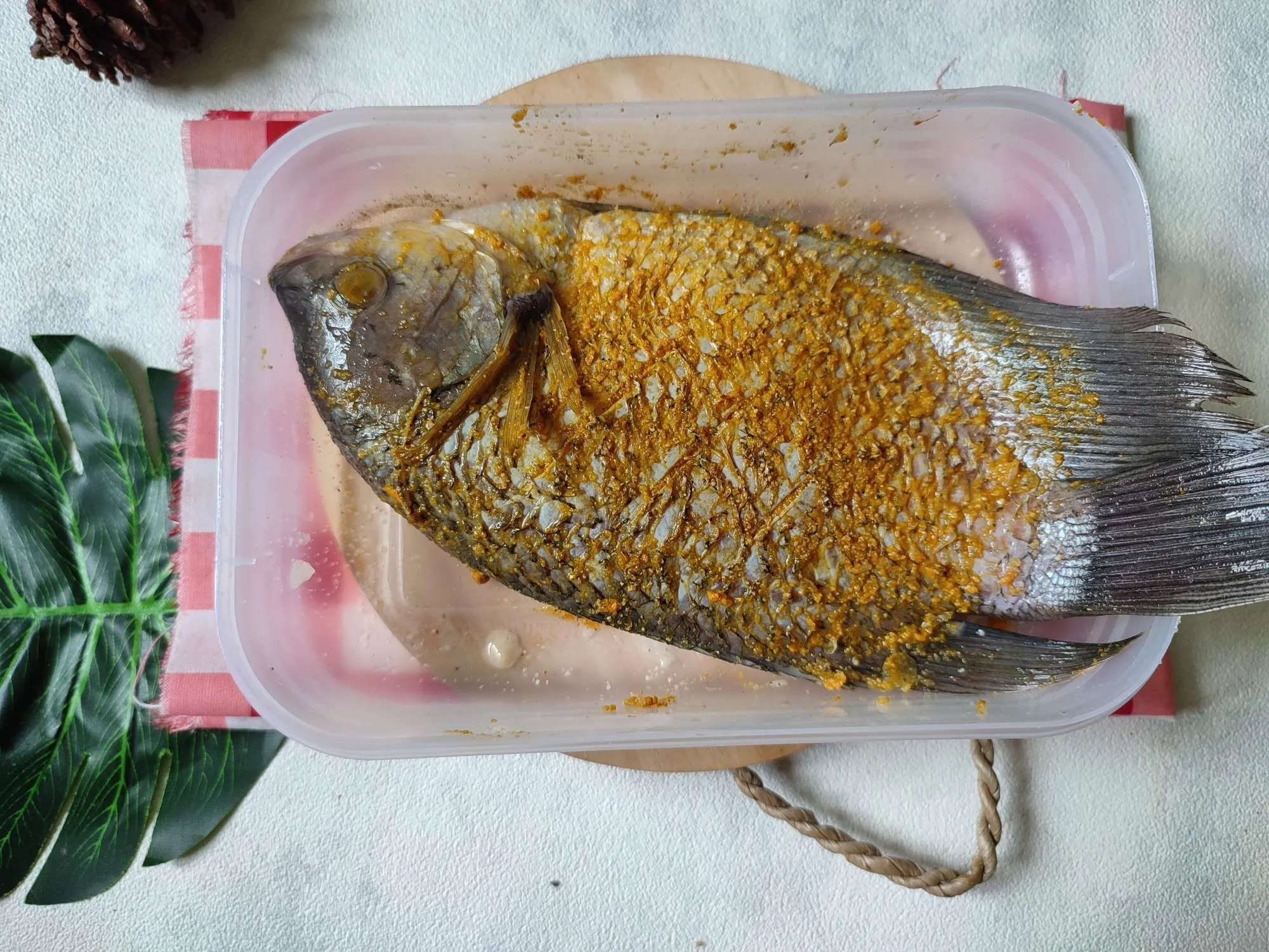 Step 2 Gurame Bakar Sambal Matah