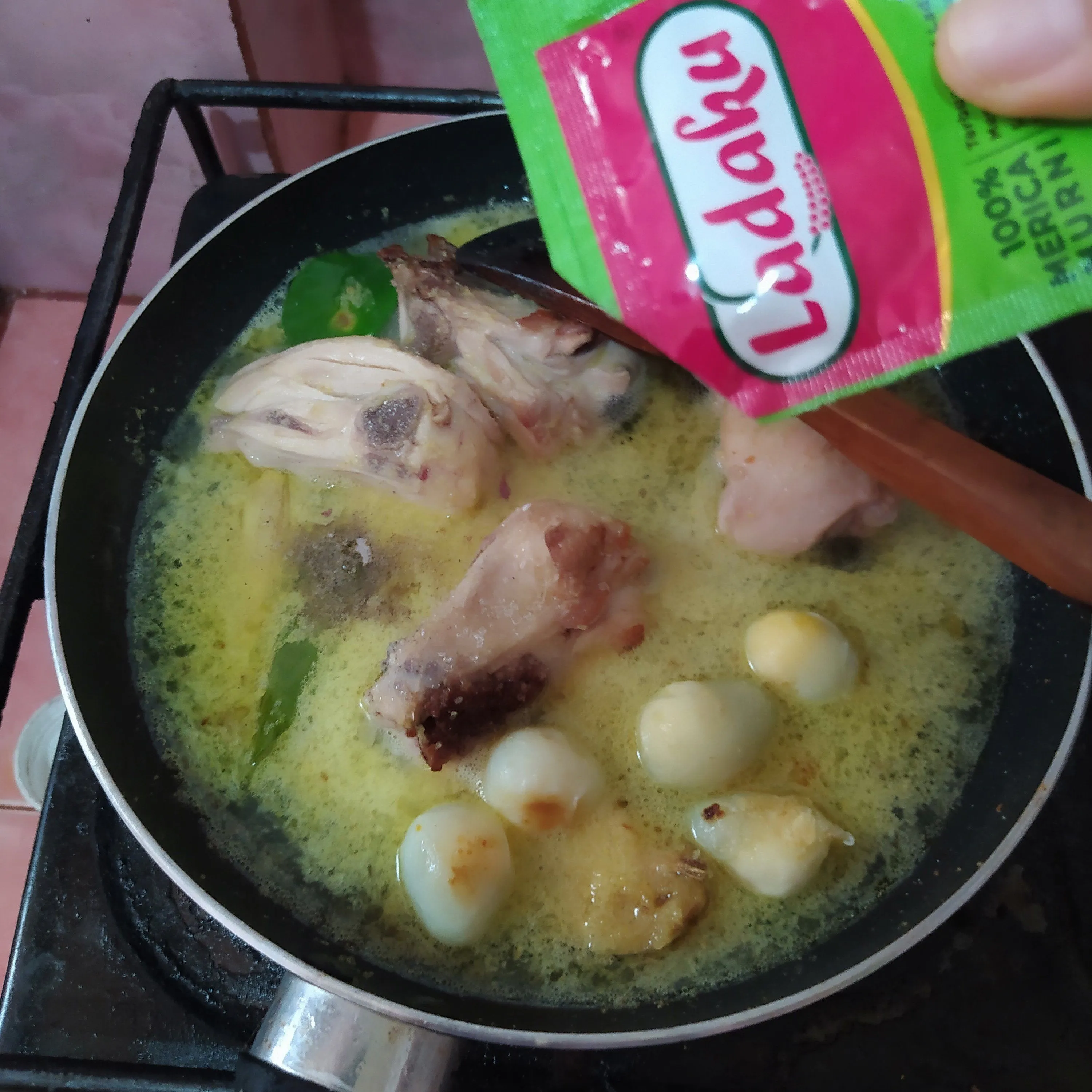 Step 4 Opor Ayam Telur Puyuh