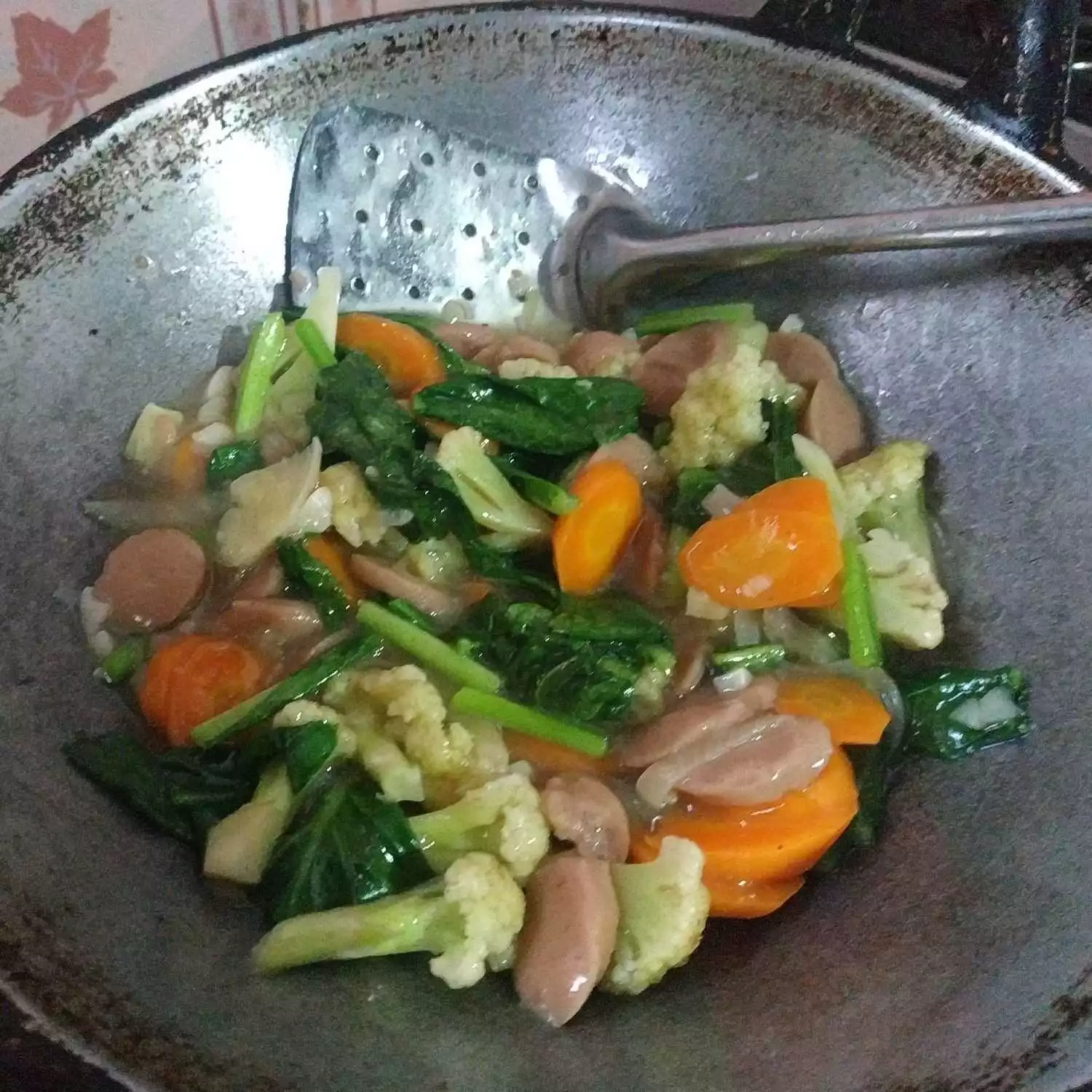 Step 6 Capcay Kuah Kental Simpel