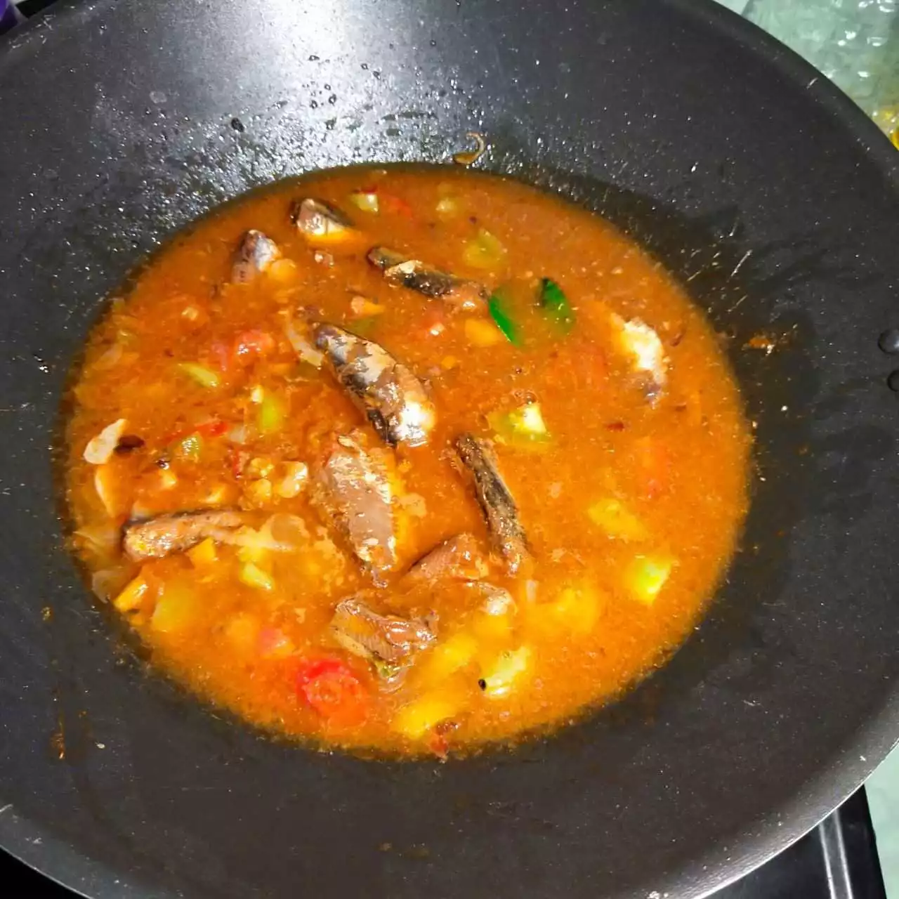 Step 4 Tumis Sarden Telor Ceplok