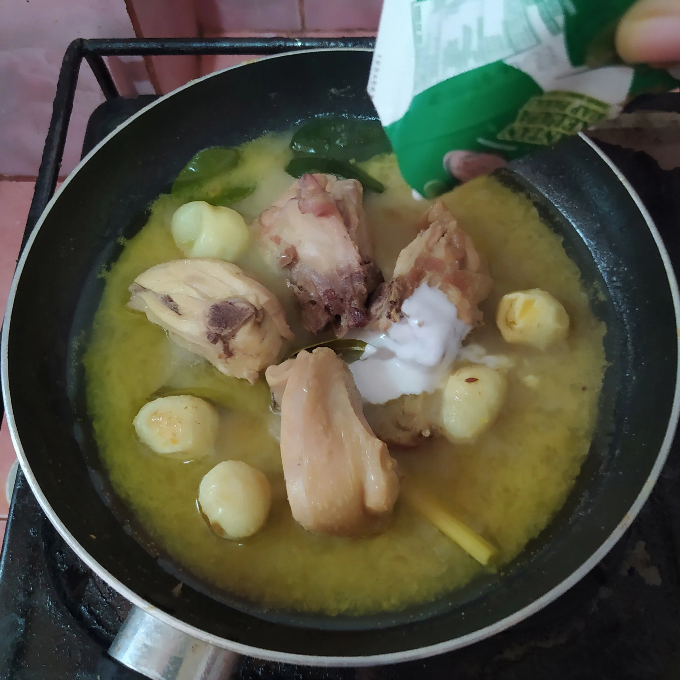Step 5 Opor Ayam Telur Puyuh