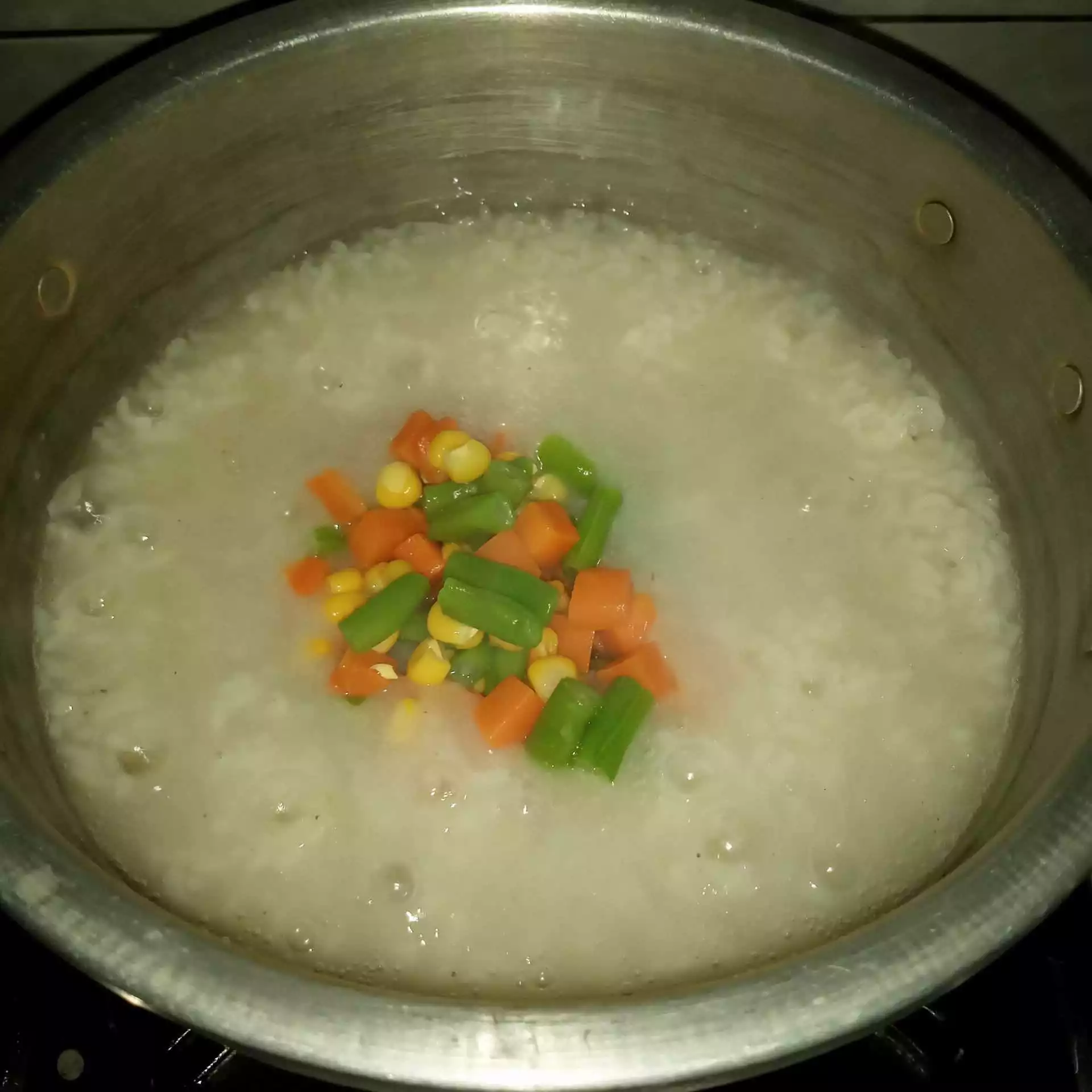 Step 3 Bubur Sop Berempah
