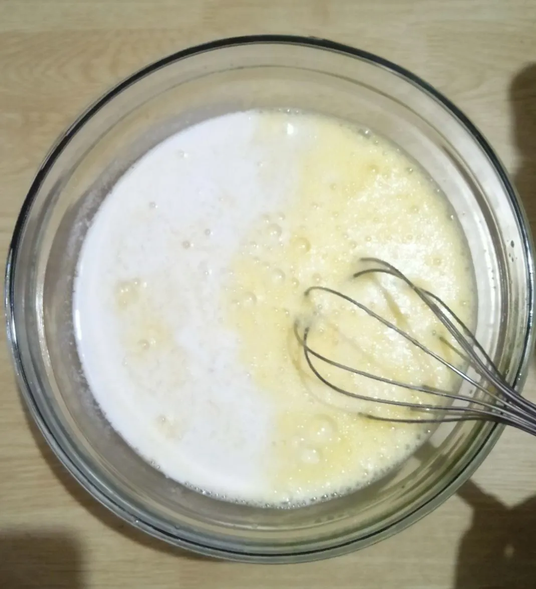 Step 3 Bingka Banjar Kelapa Muda