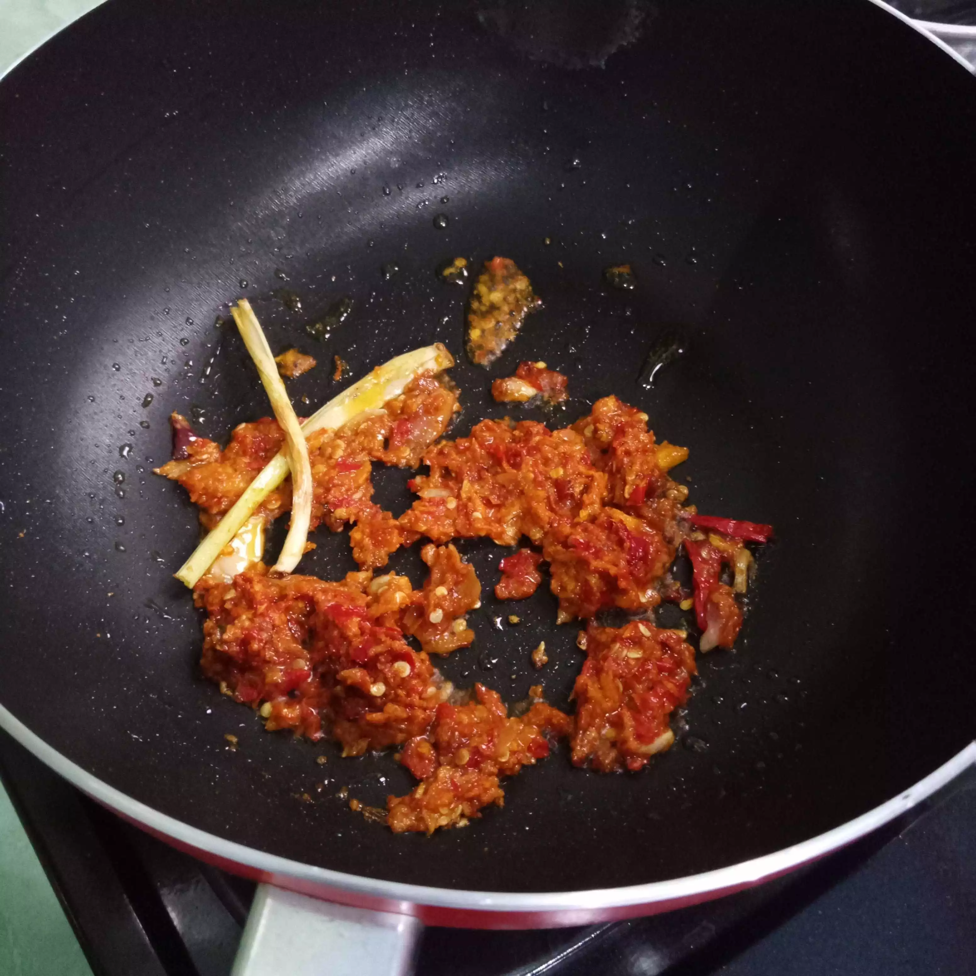 Step 3 Cumi Masak Cabai