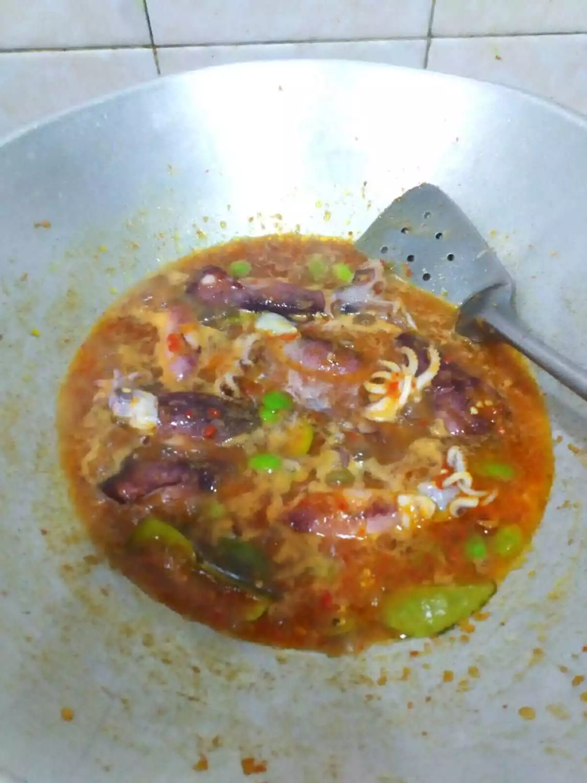Step 6 Balado Cumi Petai