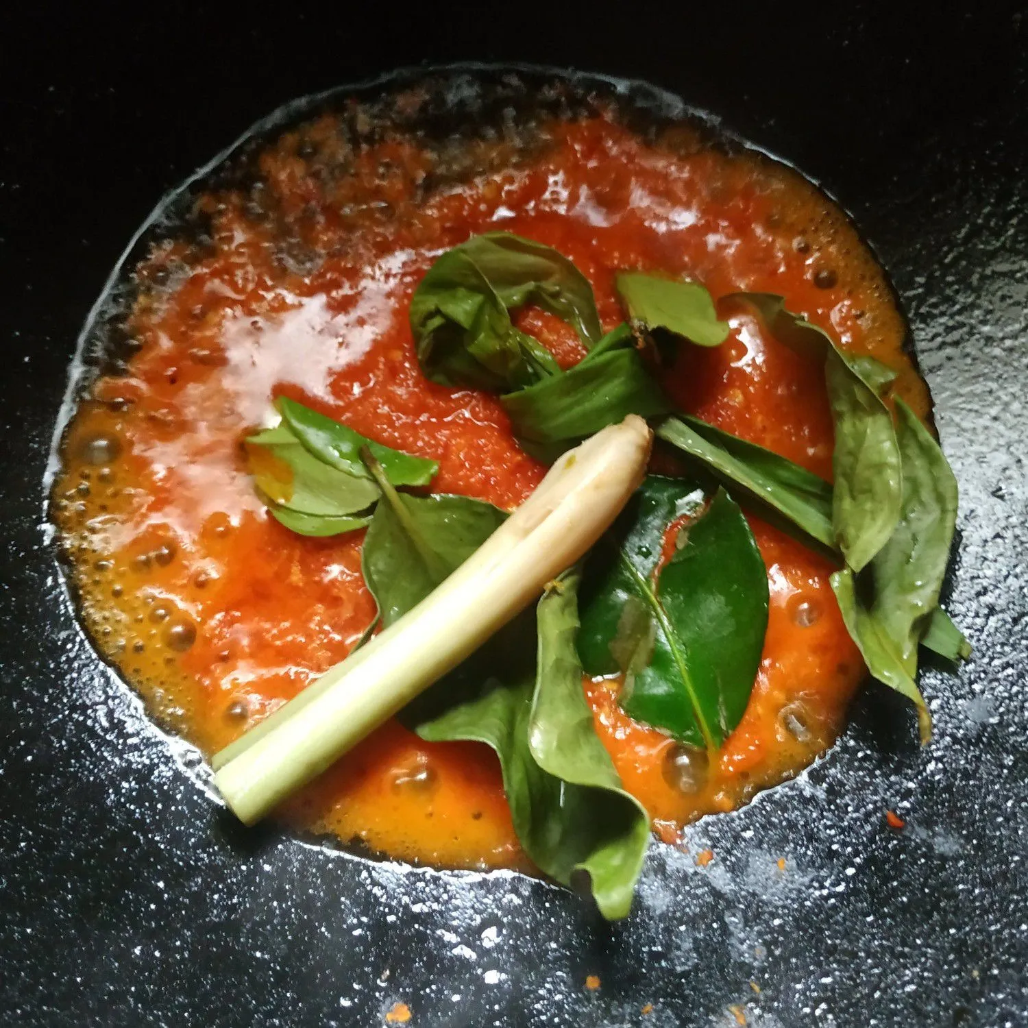 Step 2 Gulai Sarden Pucuk Ubi