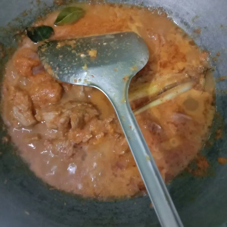 Step 4 Kalio Daging