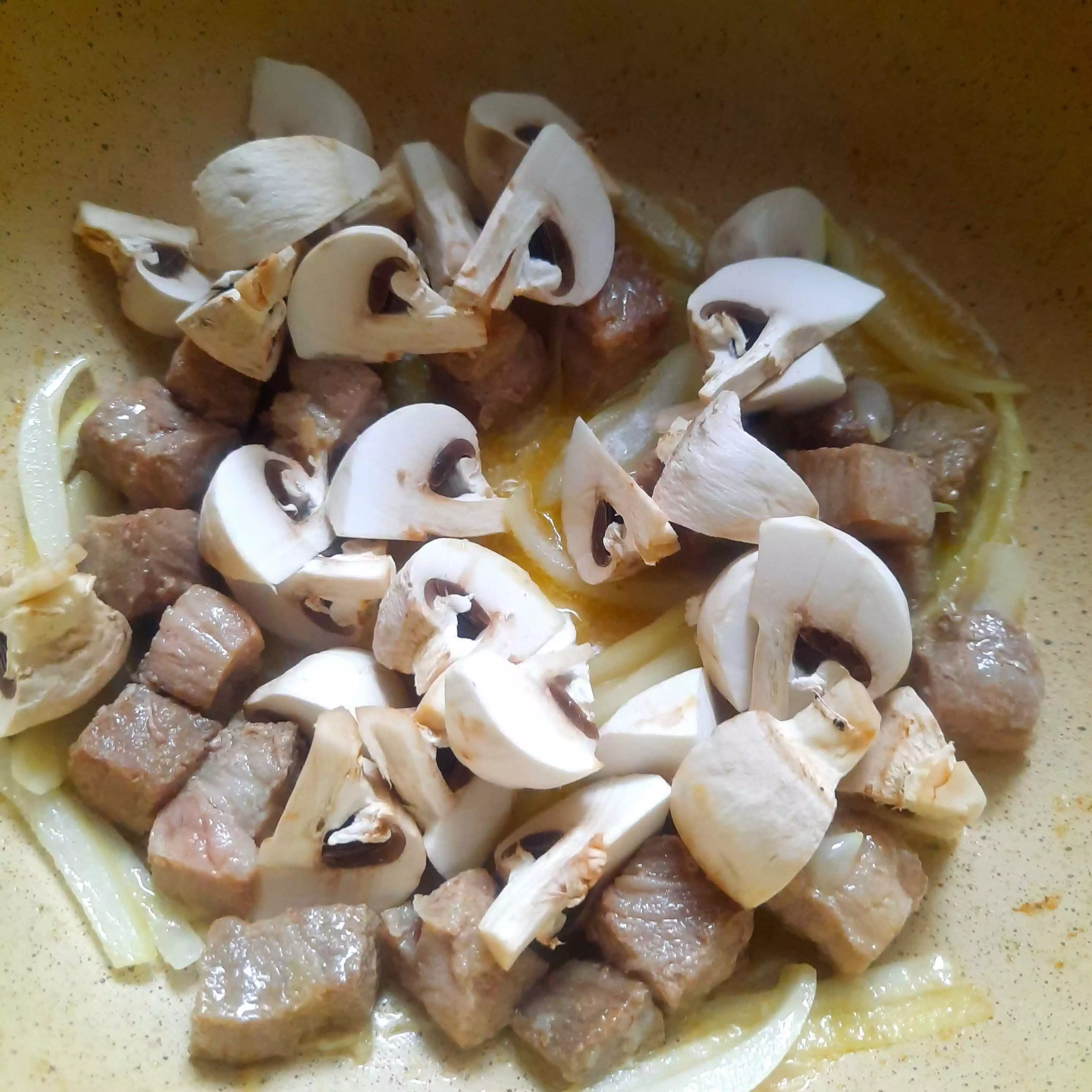 Step 3 Beef Stroganof
