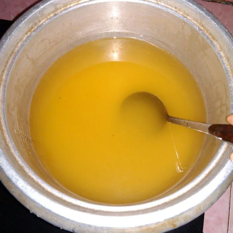 Step 1 Sirup Frambozen (Setrup)