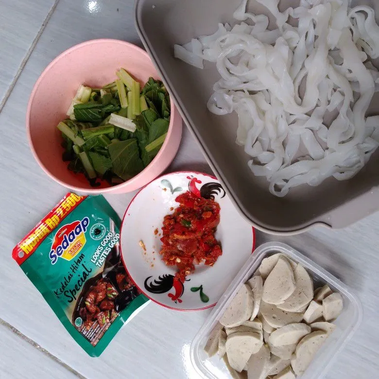 Step 1 Kwetiau Goreng
