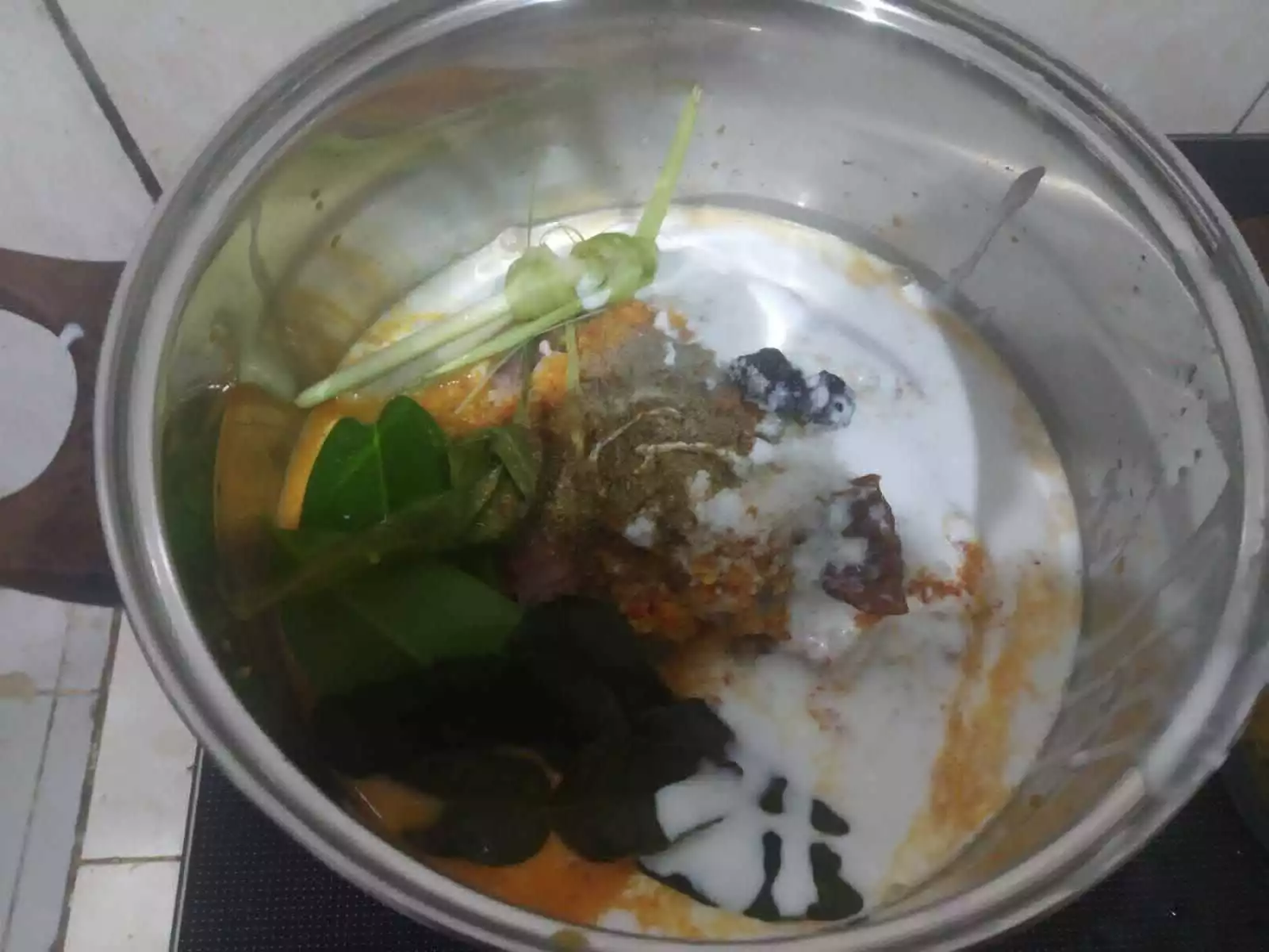 Step 4 Gulai Daging Kacang Tolo