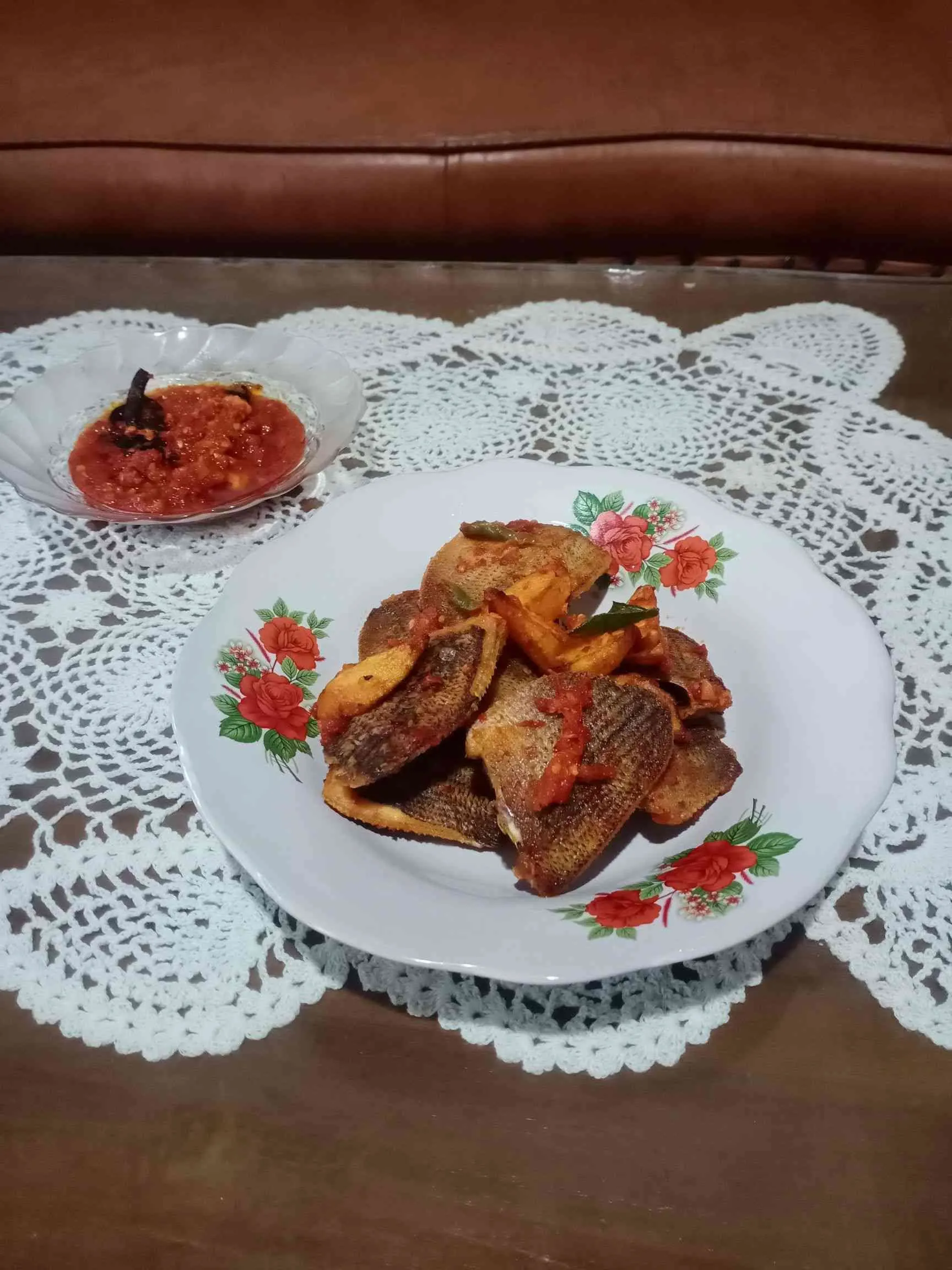 Balado Ikan Sepat Kering