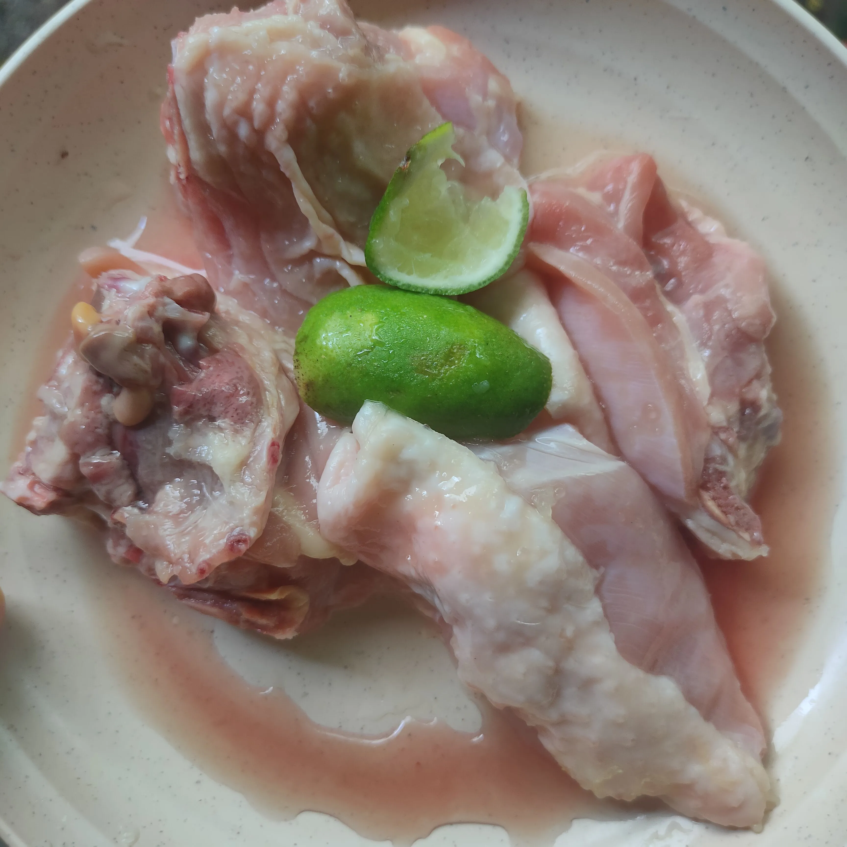 Step 1 Ayam Batokok Lado Mudo