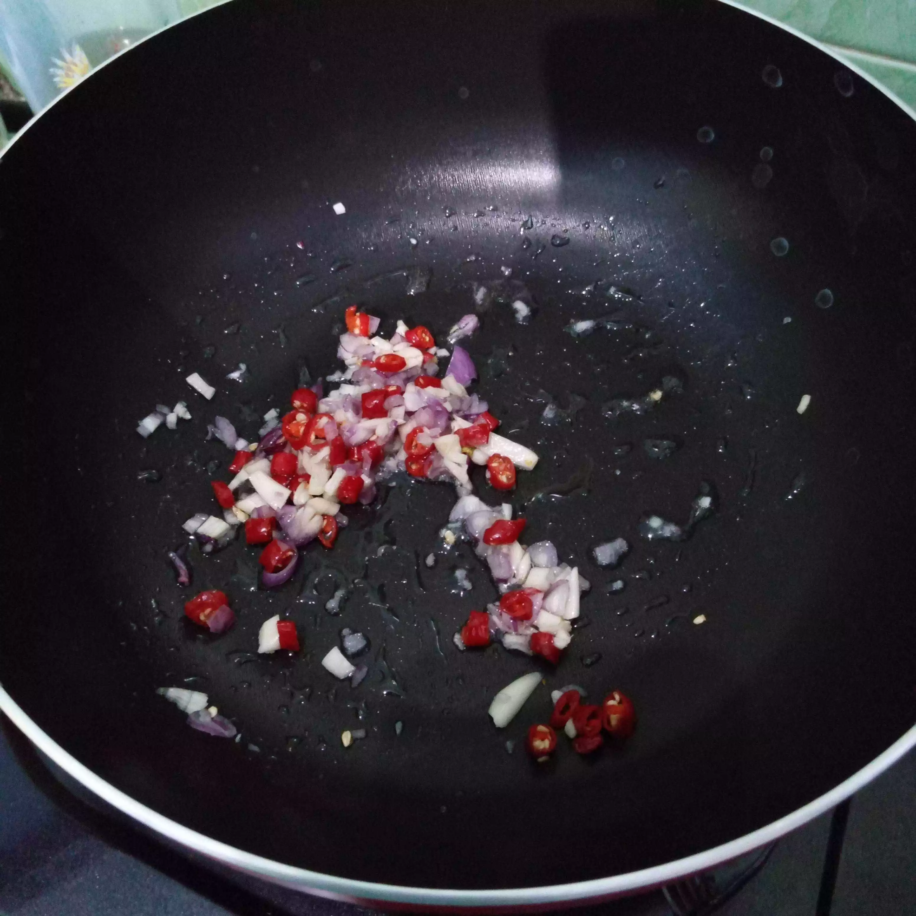 Step 3 Cecek Saus Lada Hitam