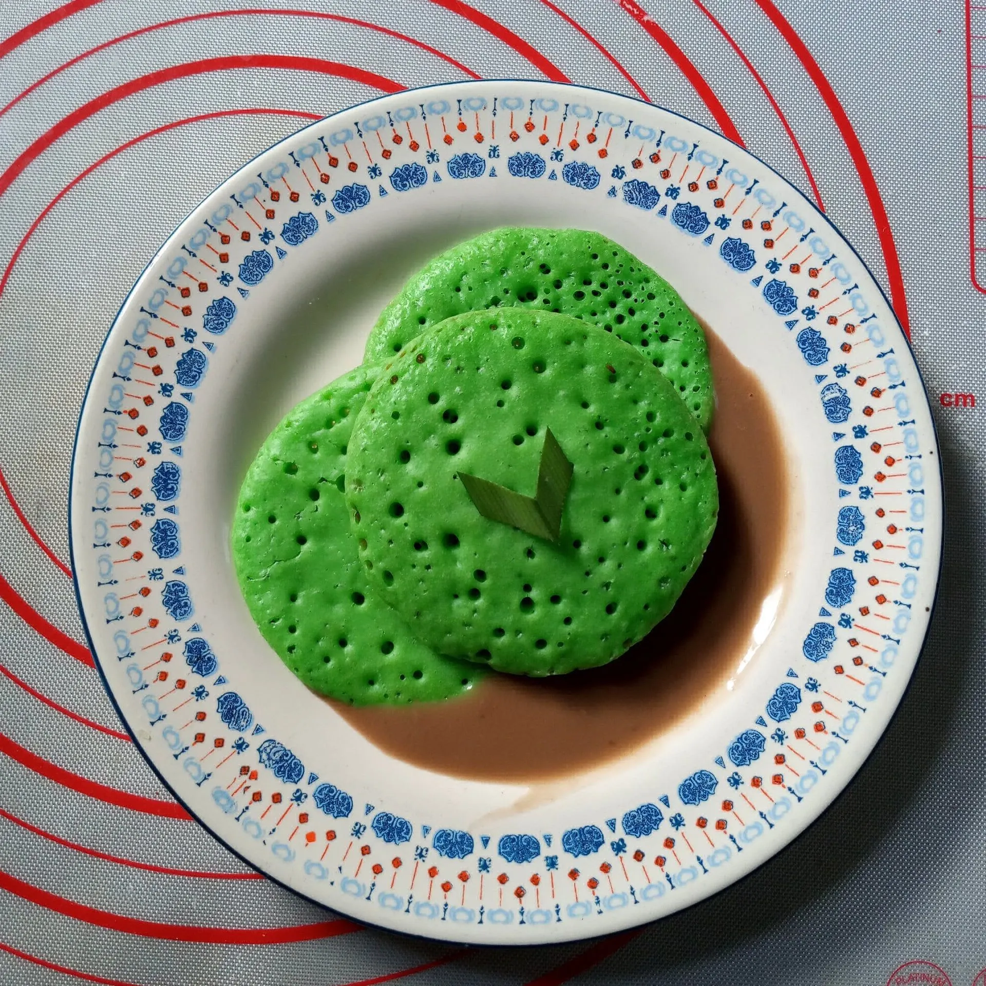 Step 7 Serabi Pandan Kuah Kinca